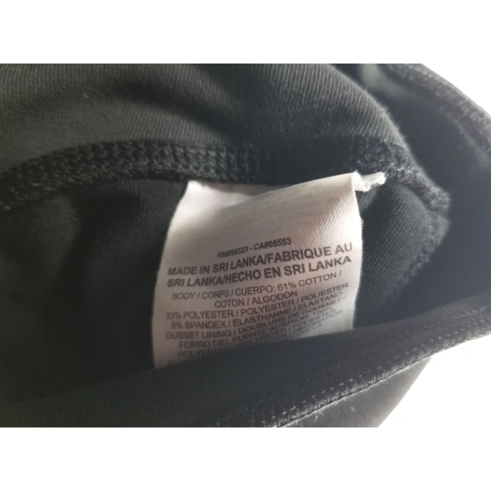 Nike Nike Dri Fit Crop Leggings Women Black Stretch Pull-On Size M Size 32" / US 10 / IT 46 - 7 Thumbnail