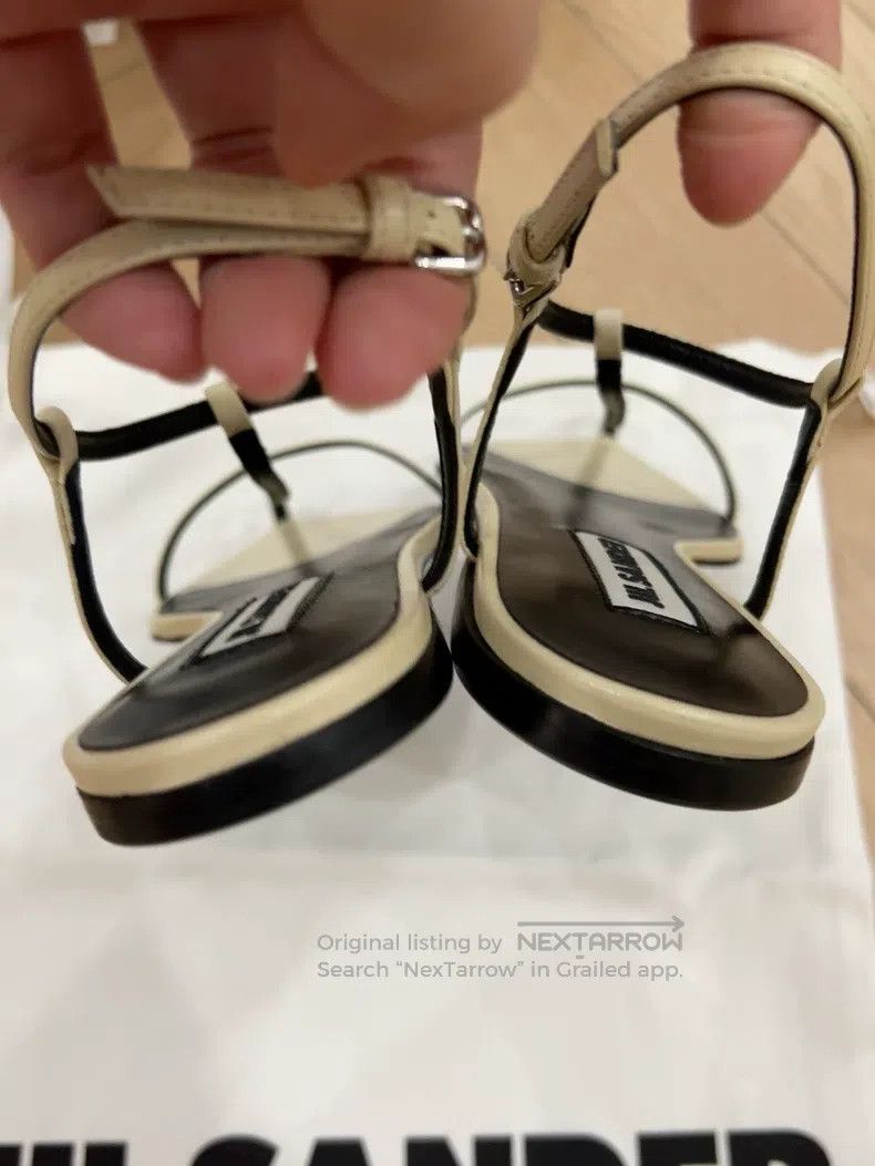 Jil Sander Jil Sander Apricot Cross Sandals Size US 8.5 / IT 38.5 - 5 Thumbnail