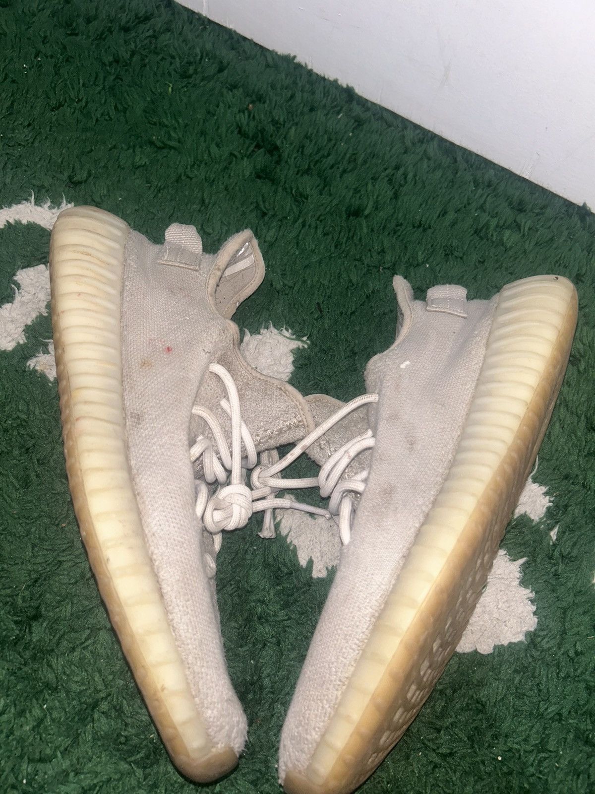 Adidas Size 10.5 - adidas Yeezy Boost 350 V2 Low Sesame Preowned Size US 10.5 / EU 43-44 - 2 Thumbnail