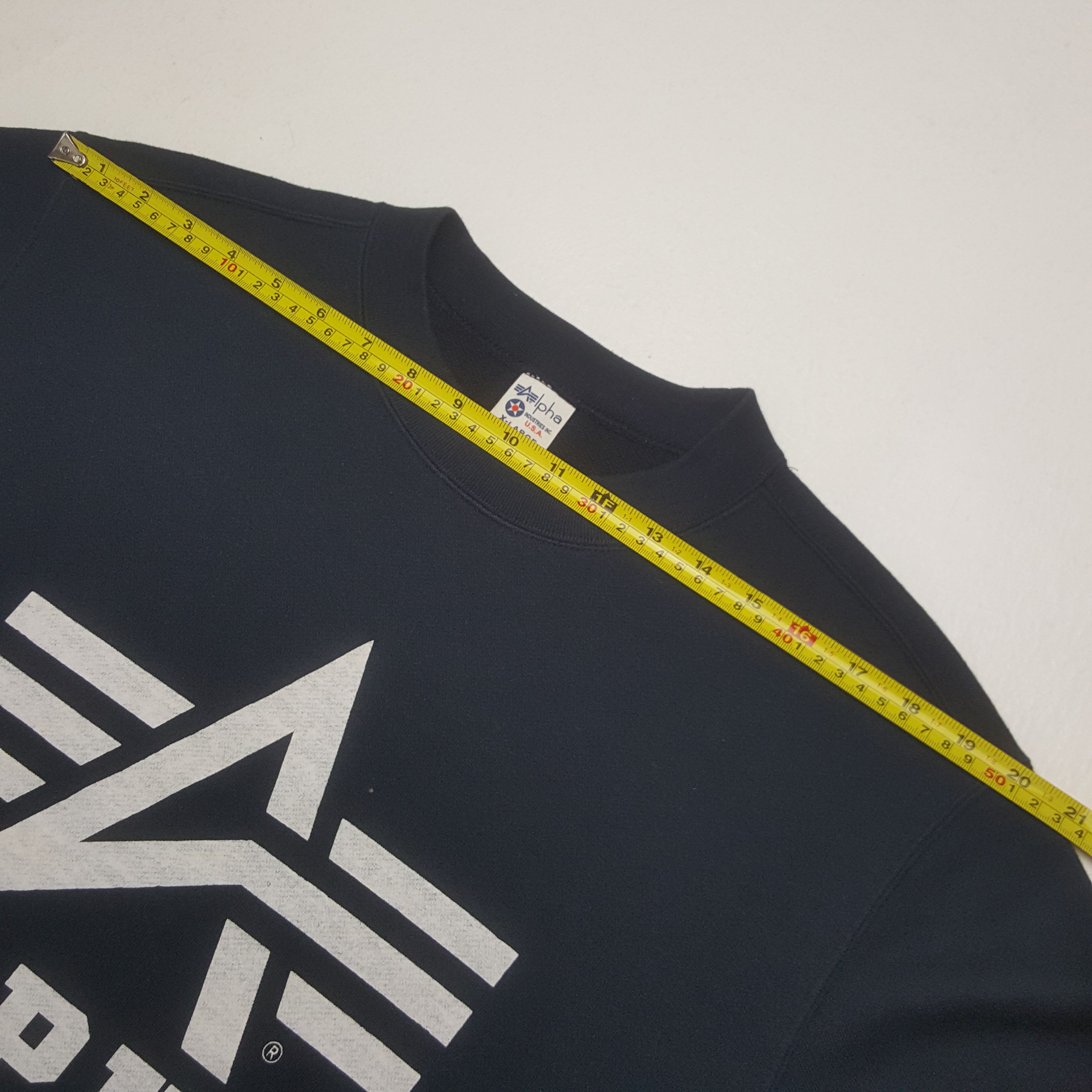 Alpha Industries Vintage Alpha Industries Sweatshirt C316N28 Size US M / EU 48-50 / 2 - 5 Thumbnail