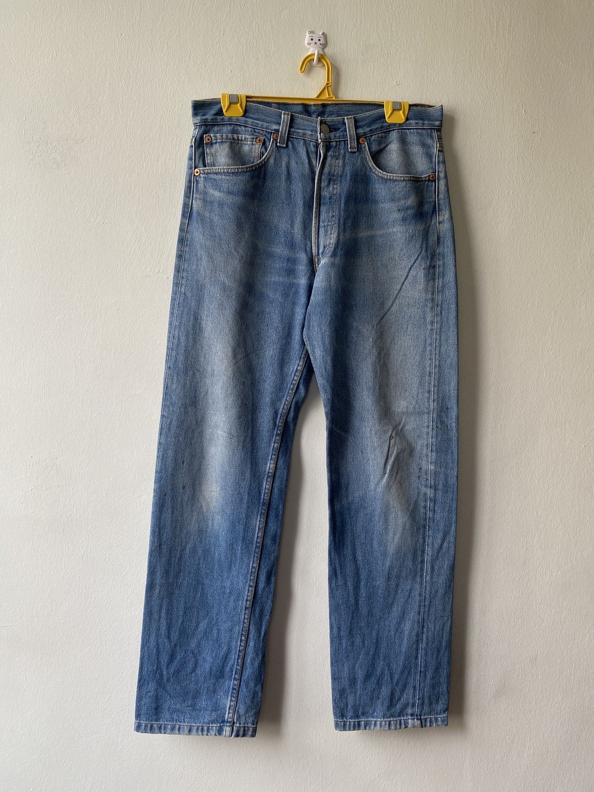Levi's Vintage 90s Levi’s 501 Denim Size US 31 - 1 Thumbnail