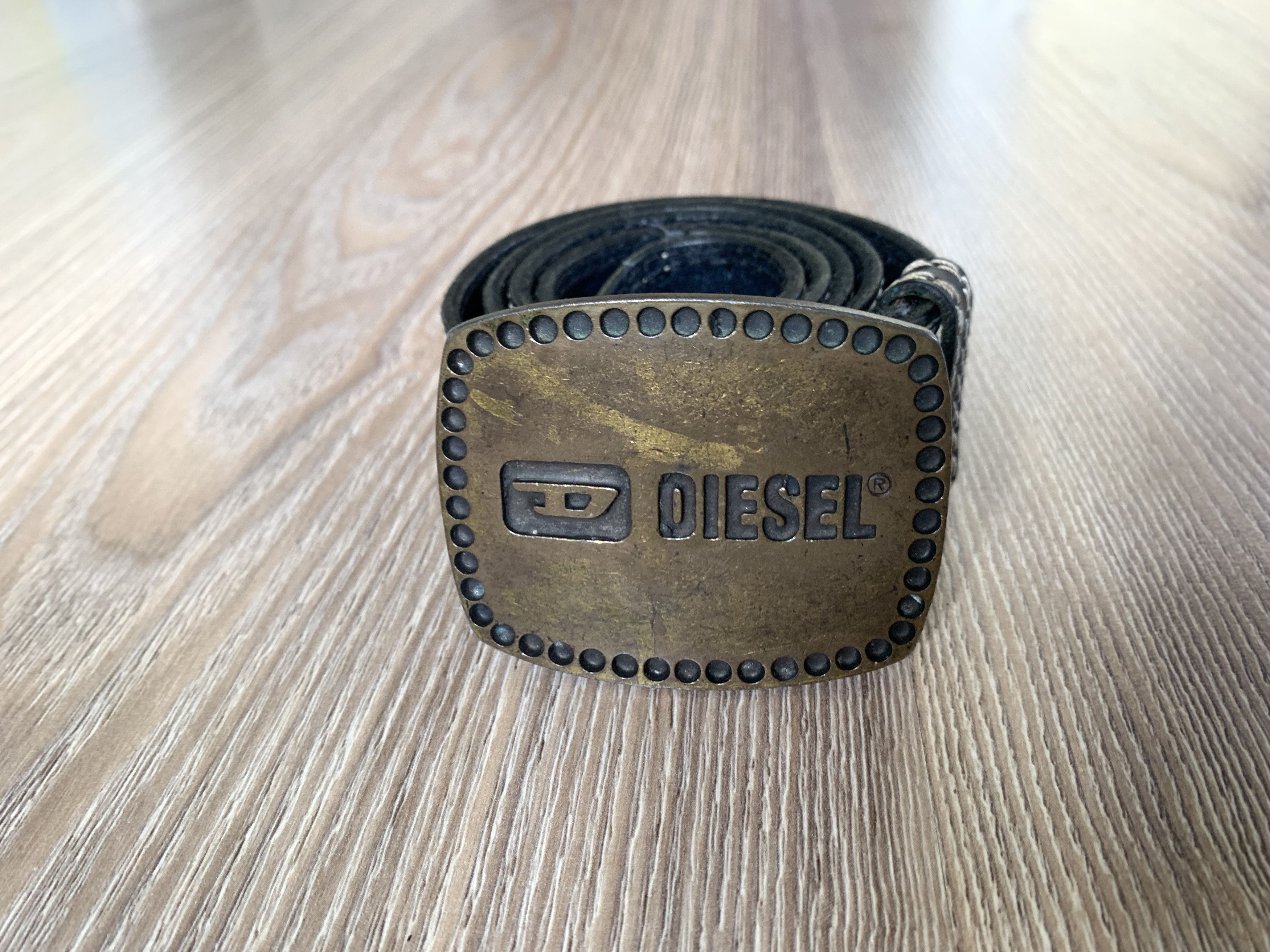 Diesel Diesel Vintage Leaher Belt Size ONE SIZE - 2 Thumbnail