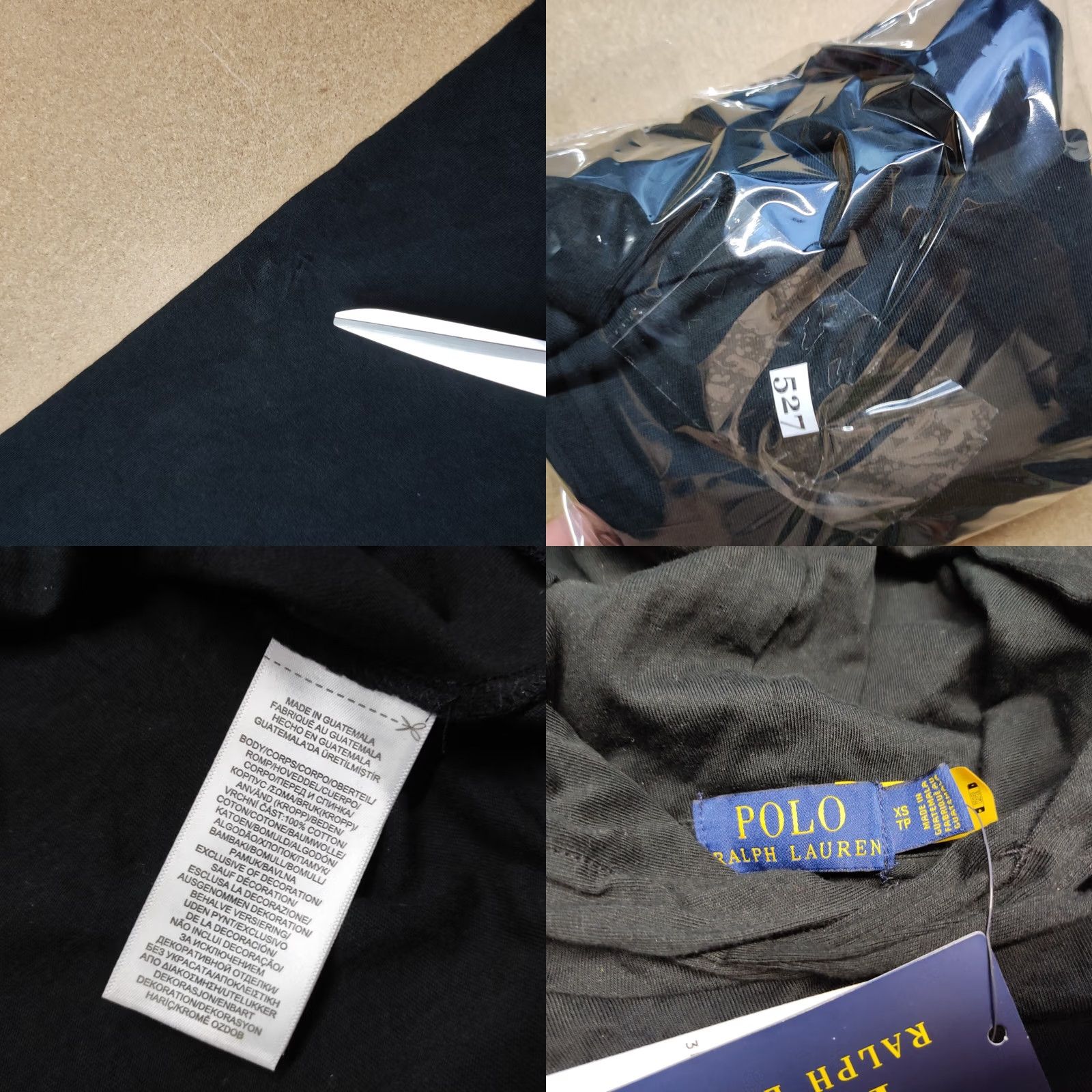 Polo Ralph Lauren Polo Ralph Lauren Mens Hoodie XS Black Hooded Shirt Big Logo Horseman Pony Size US XS / EU 42 / 0 - 9 Thumbnail