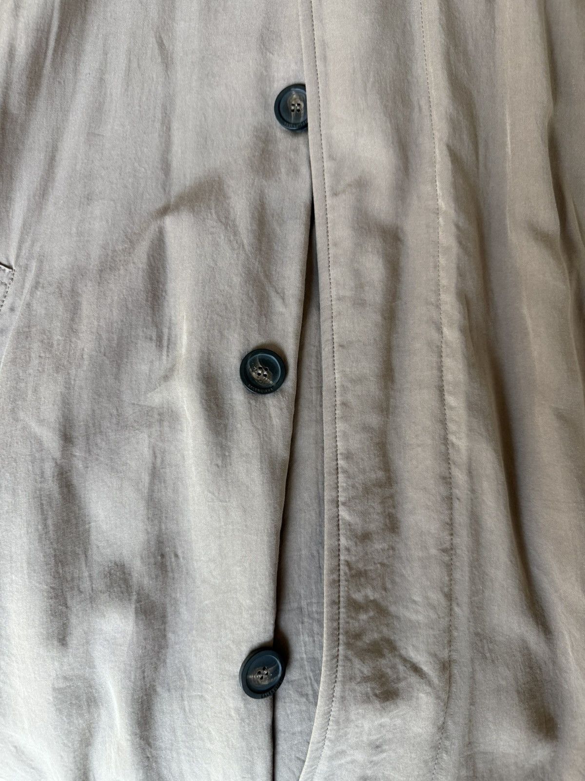 Balenciaga Balenciaga SS2020 Fluid Poplin coat Size US S / EU 44-46 / 1 - 4 Thumbnail