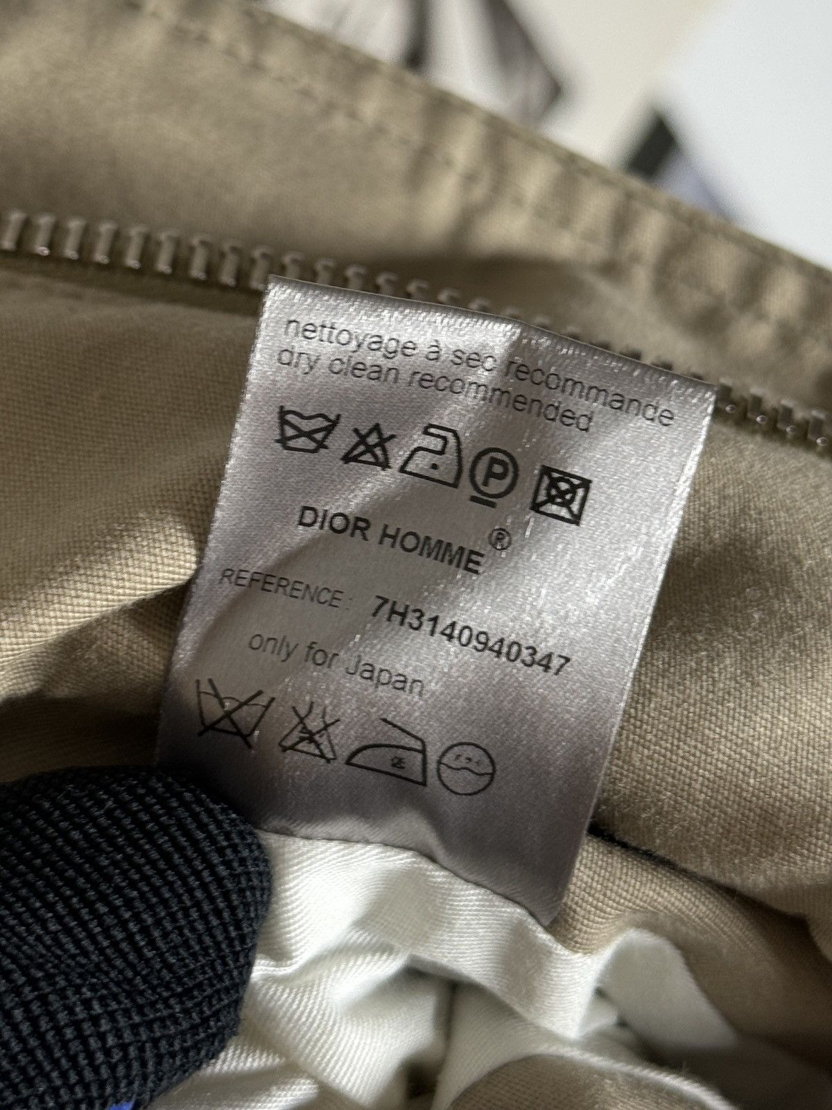 Dior Dior Homme AW07 "Navigate" Stand Collar Bomber Jacket Size US M / EU 48-50 / 2 - 15 Thumbnail