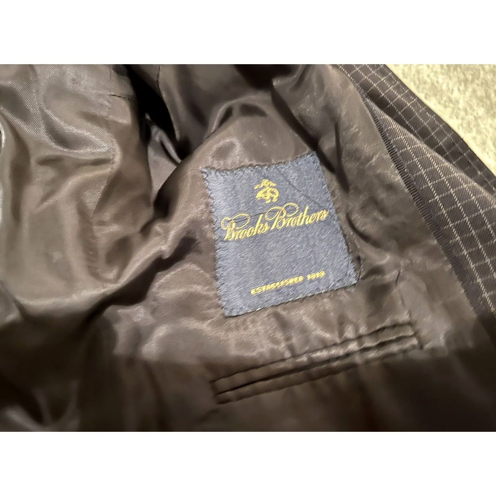 Brooks Brothers Brooks Brothers Stellita Fit Wool Blazer Jacket Blazer Women Size 12 Black/Dark Blue Wool Blazer Womens 12 Brooks Brothers Stellita Fit Blazer Size XL / US 12-14 / IT 48-50 - 3 Thumbnail