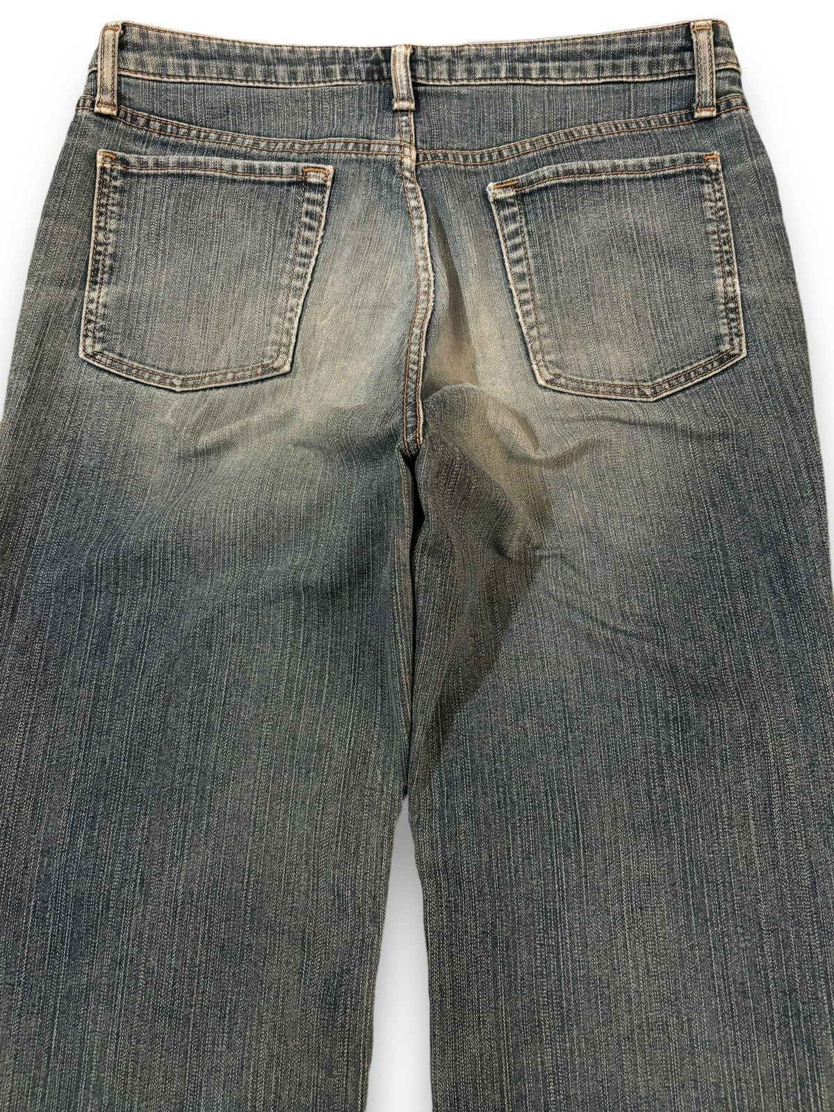 Japanese Brand Vintage Japanese Brand Mud Washed Loose Fit Distressed Jeans Size US 32 / EU 48 - 10 Thumbnail