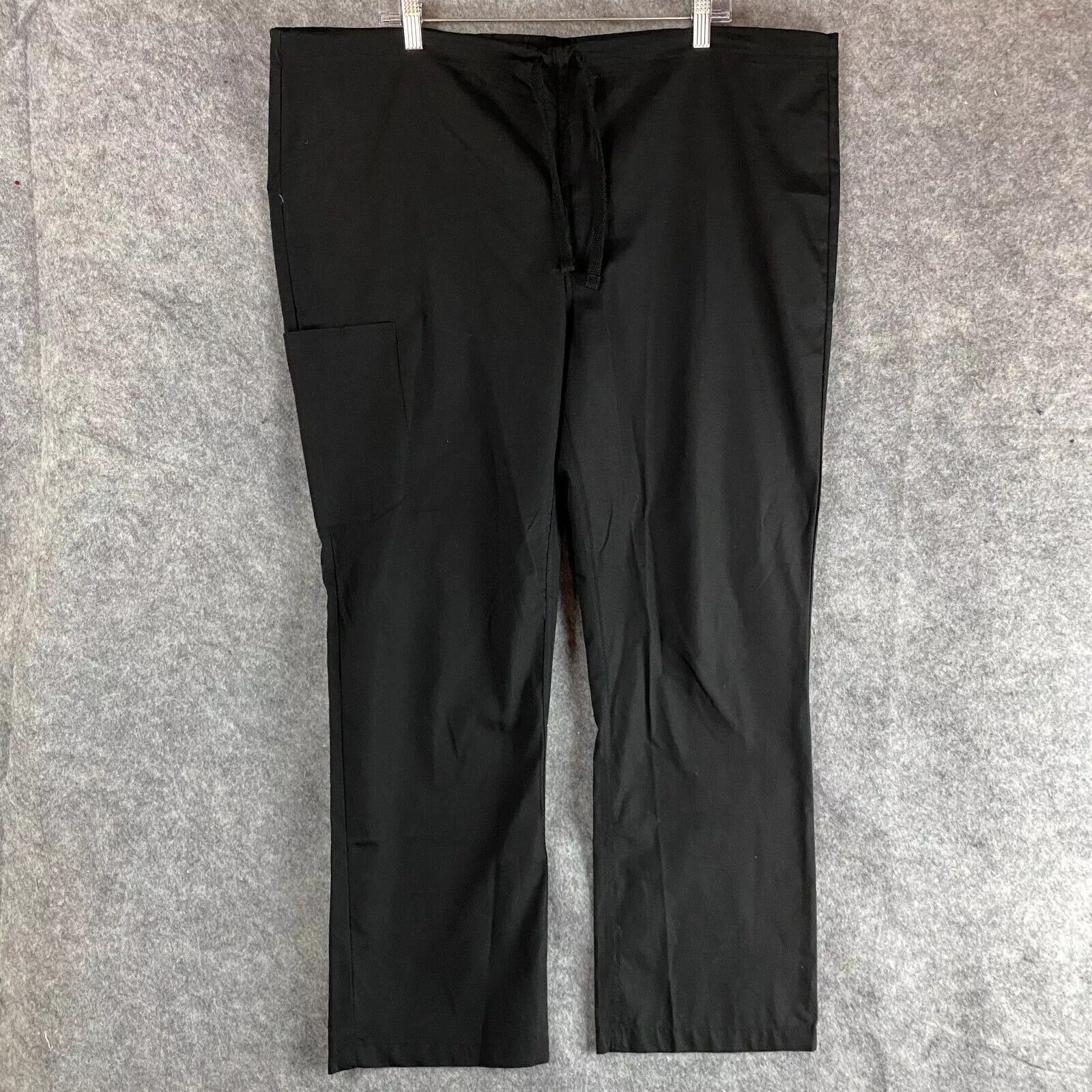 Other Red Panda Scrubs Bottoms XL Men's Workwear Black Adults Size US 38 / EU 54 - 1 Thumbnail