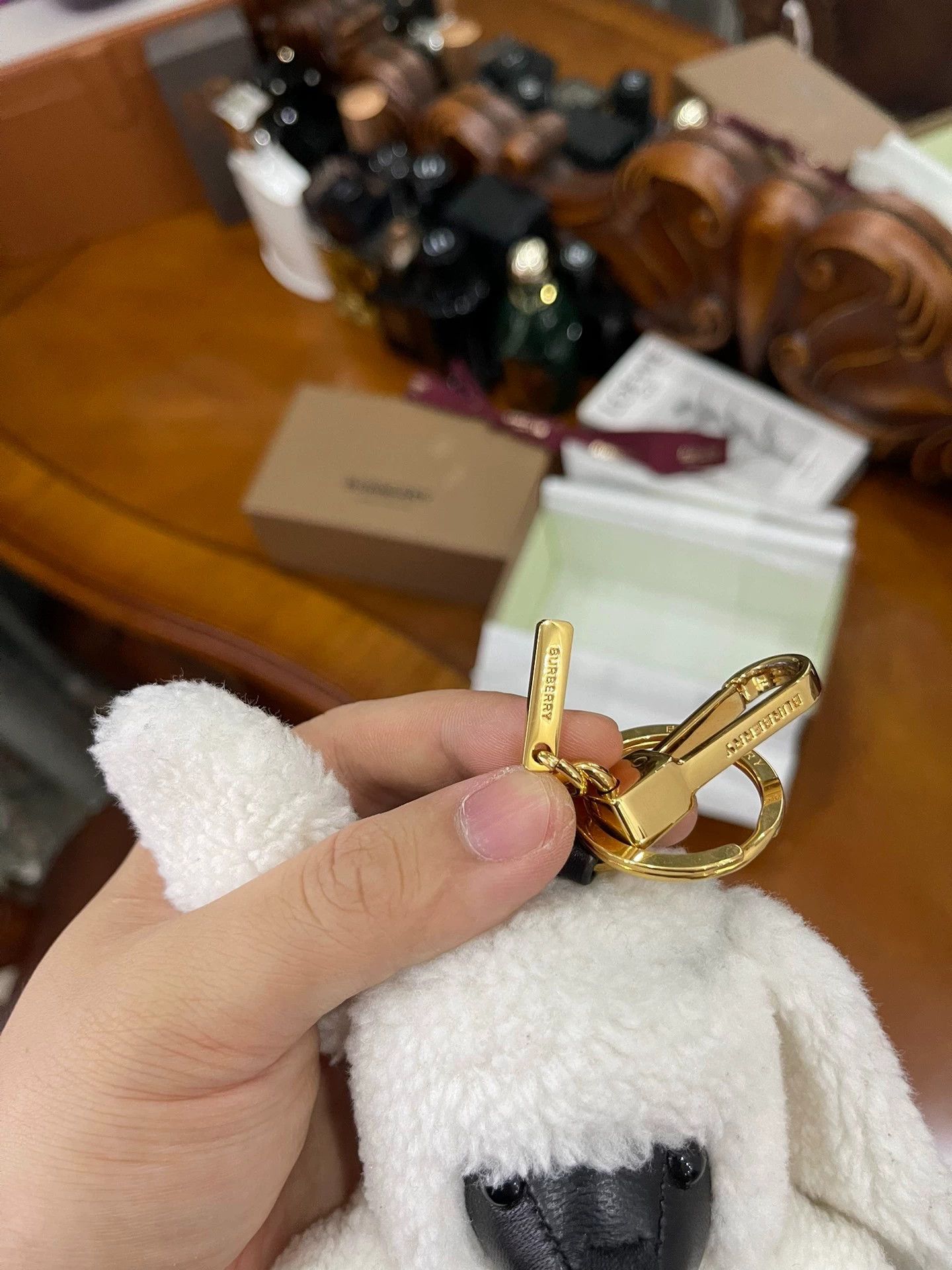 Burberry Burberry Women's Authentic Keychain Charm (Unique, Used) Size ONE SIZE - 3 Thumbnail