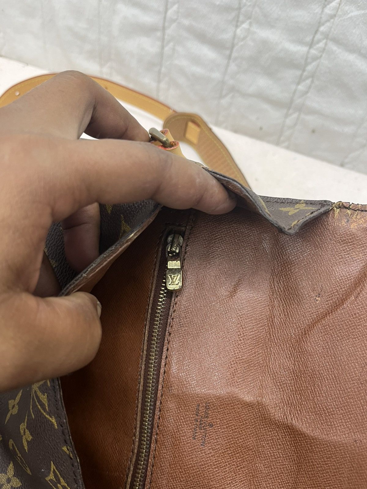 Louis Vuitton × Vintage VTG MONOGRAM LOUIS VUITTON SAINT CLOUD SHOULDER BAG Size ONE SIZE - 12 Thumbnail