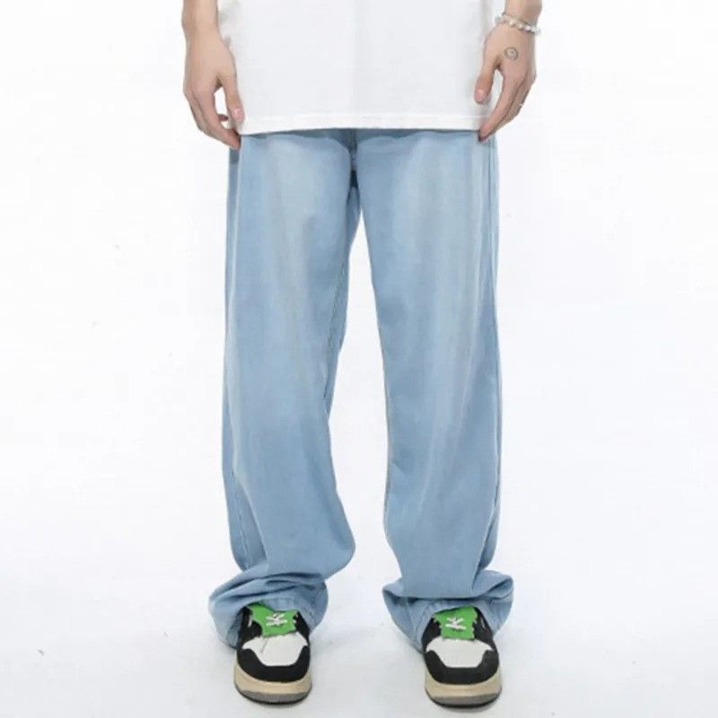 Designer × Vintage Casual Straight Denim Size US 32 / EU 48 - 2 Thumbnail