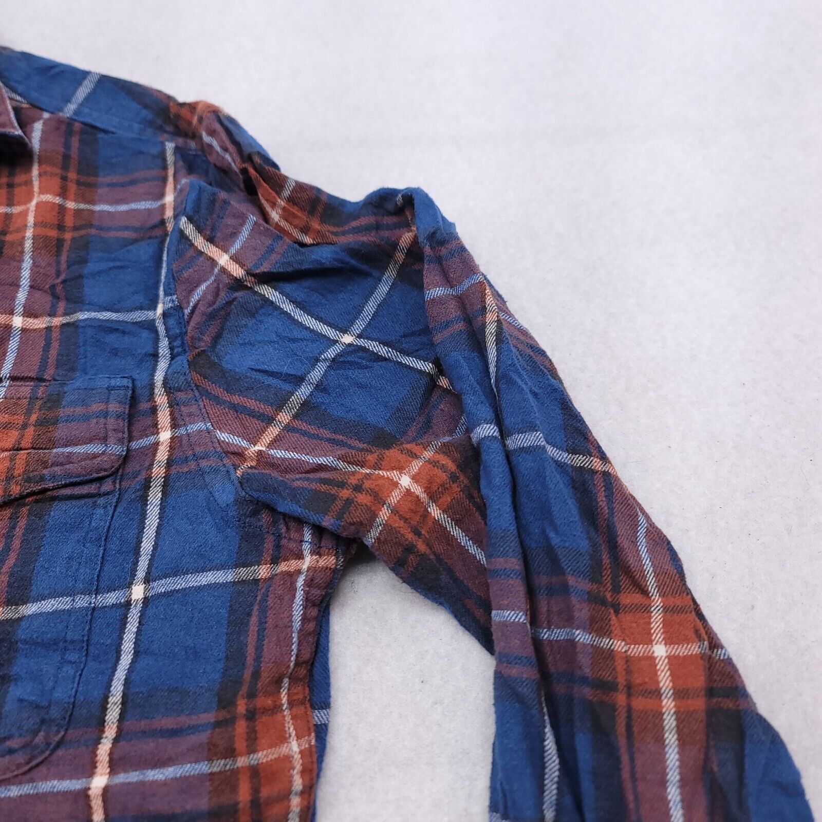 Sonoma Sonoma Tartan Flannel Button Up Shirt Mens Size Small S Blue Size US S / EU 44-46 / 1 - 5 Thumbnail