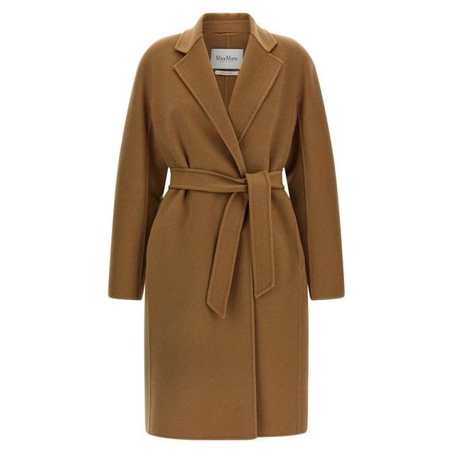 MAX MARA Maceri Beige Cashmere Coat New & Authentic (Women's