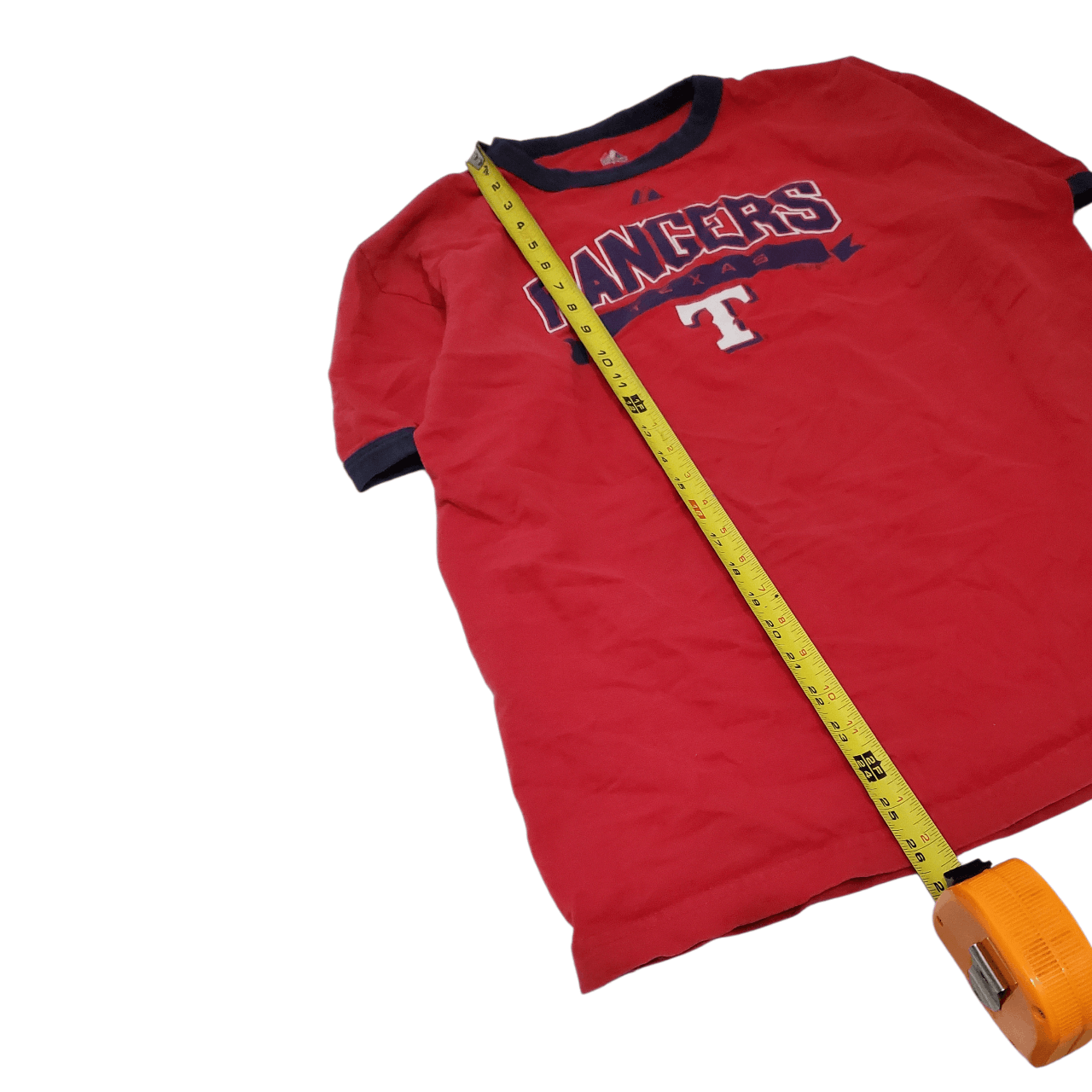 MLB 2010s Texas Rangers Ringer T-Shirt Size US L / EU 52-54 / 3 - 5 Thumbnail