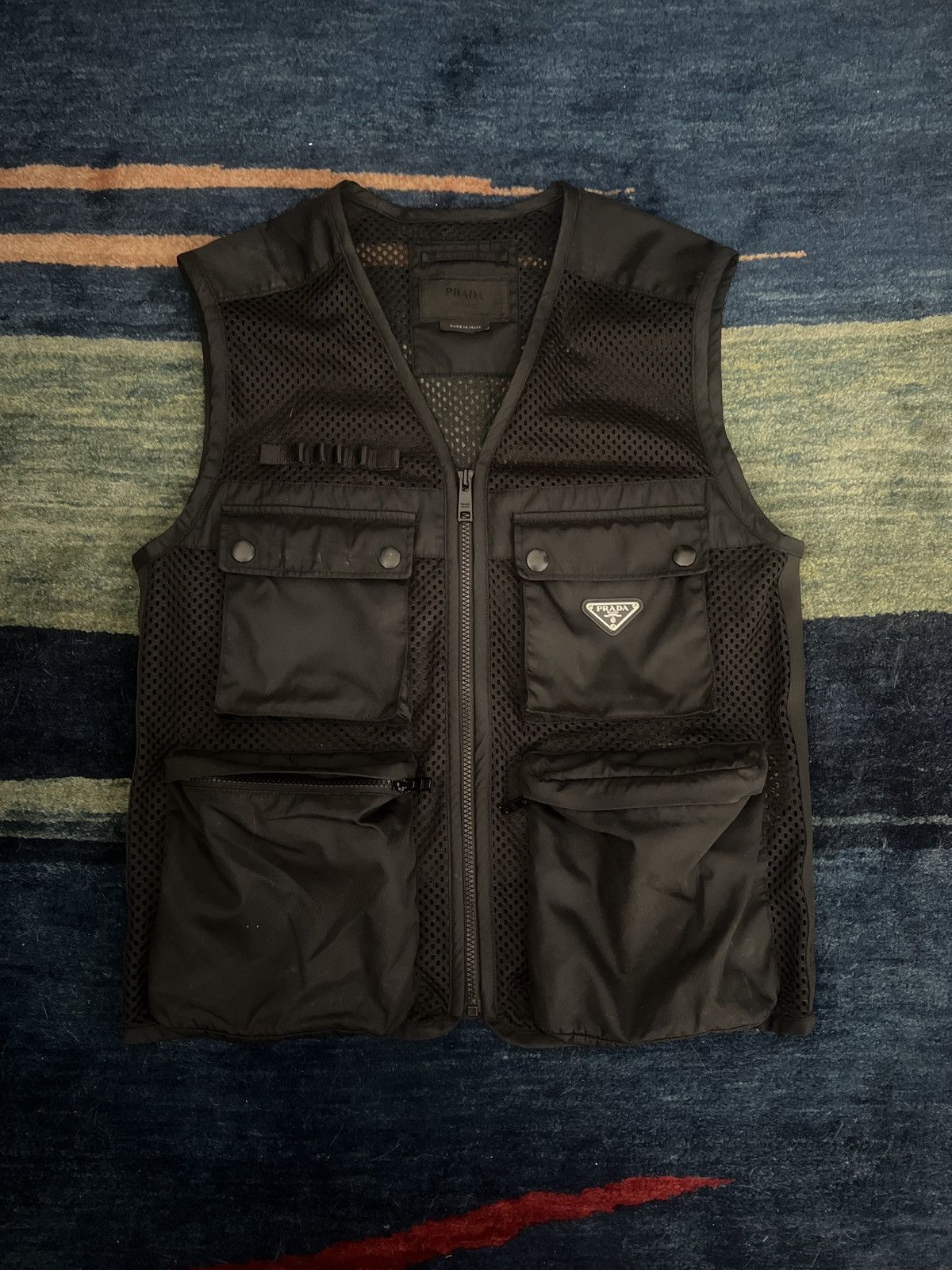 Prada Prada Re-Nylon Technical Vest Size US XS / EU 42 / 0 - 1 Thumbnail