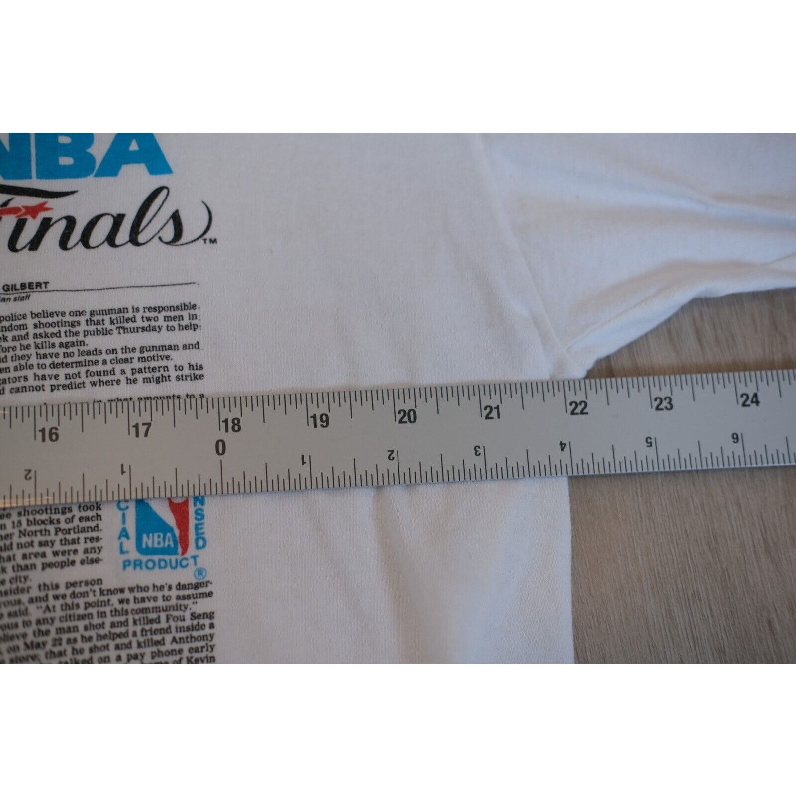 Jerzees Vintage 1992 Jerzees Blazers Portland Oregon NBA T-Shirt XL Size US XL / EU 56 / 4 - 6 Thumbnail