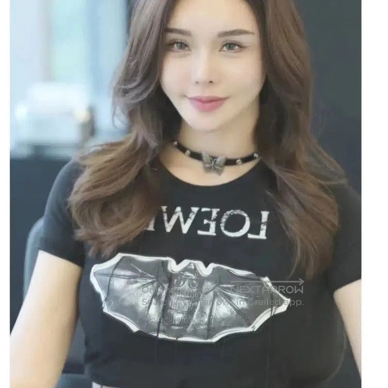 Loewe Loewe Summer Black Cotton Graphic Tee . Size M / US 6-8 / IT 42-44 - 6 Thumbnail