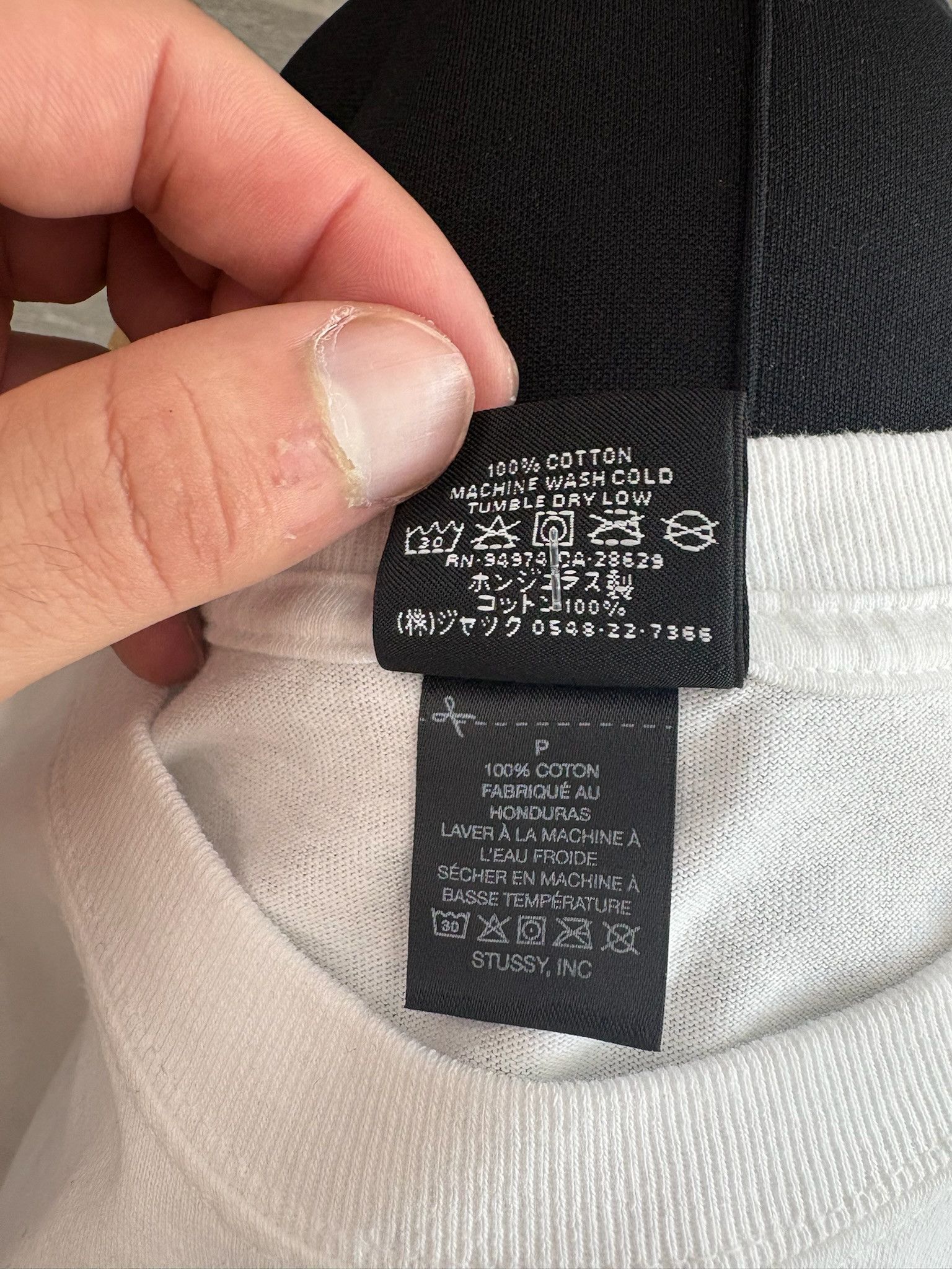 Stussy Stussy "Rollers" Tee (White) Size US S / EU 44-46 / 1 - 6 Thumbnail