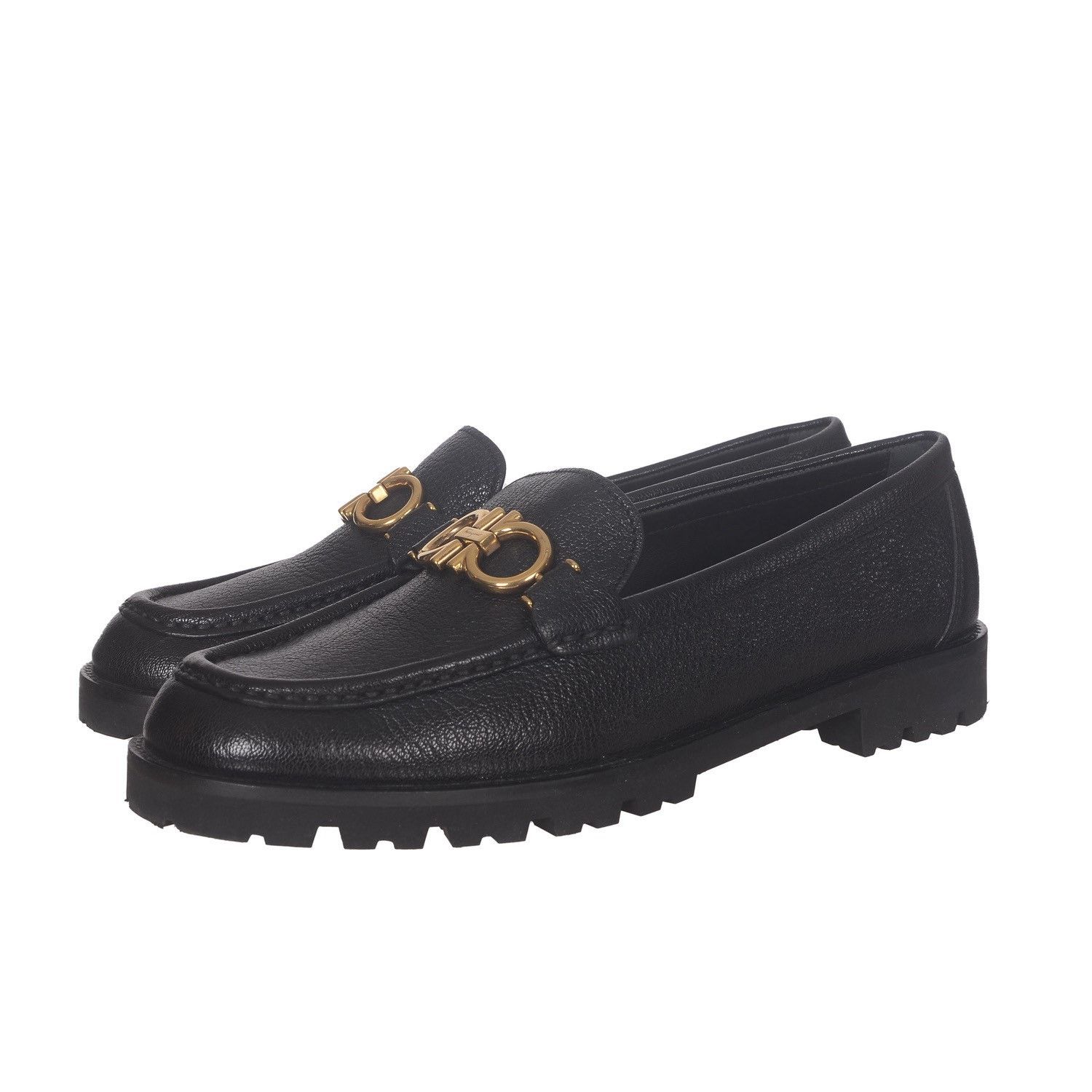 Salvatore Ferragamo Salvatore Ferragamo Gancini Loafers Size US 6 / IT 36 - 1 Thumbnail