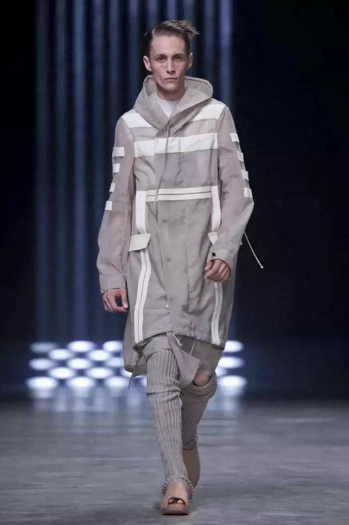 Rick Owens Rick Owens 13ss show perspective ribbon fishtail coat G-Dra Size US M / EU 48-50 / 2 - 2 Thumbnail