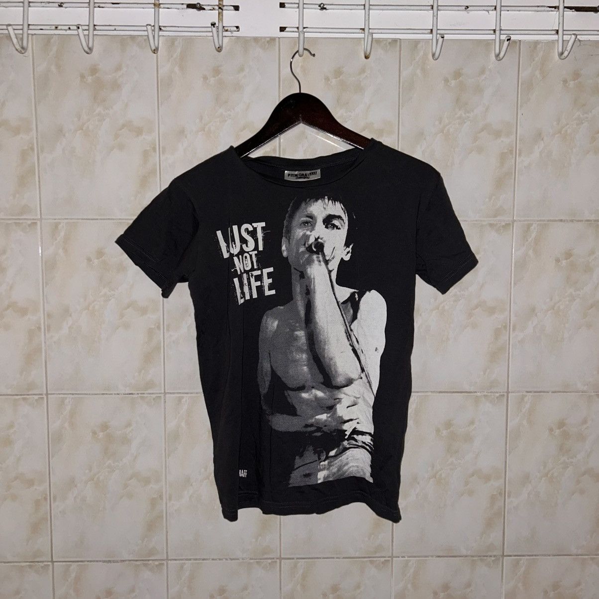 If Six Was Nine Peter Gravelle Iggy Pop Lust Not Life T-Shirt Avantgard Size US M / EU 48-50 / 2 - 1 Thumbnail