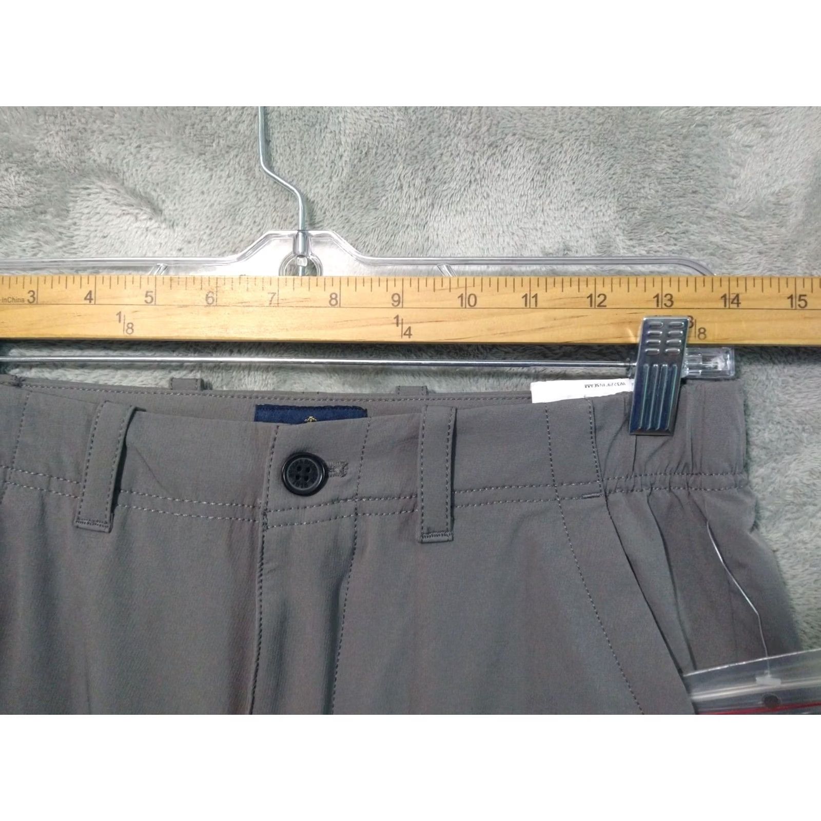 Brooks Brothers Brooks Brothers Shorts Mens 32 Gray Chino Golf Performance Flat Front Mid Rise Casual Size US 32 / EU 48 - 3 Thumbnail
