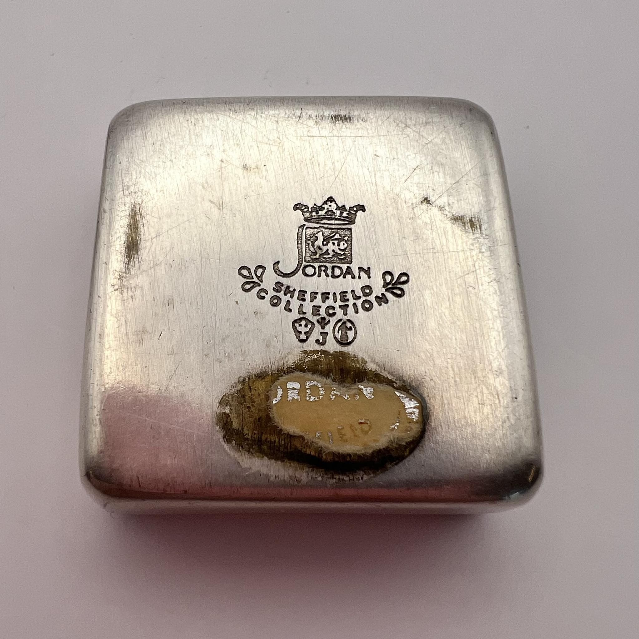 Vintage Sheffield Vintage Miniature Trinket Jewelry Box Silver Plate Size ONE SIZE - 7 Thumbnail