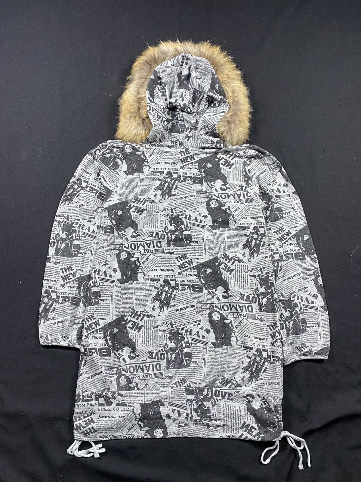 If Six Was Nine × Japanese Brand × Le Grande Bleu (L.G.B.) Japanese Estacot Fur Hoodie HystericGlamour Style Lgb Size US M / EU 48-50 / 2 - 2 Thumbnail