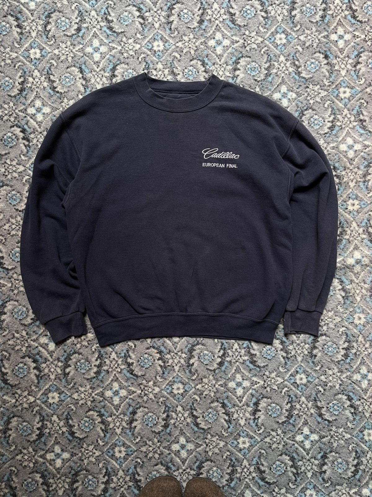 Vintage Vintage Cadillac Racing Sweatshirt 90s Size US M / EU 48-50 / 2 - 1 Thumbnail