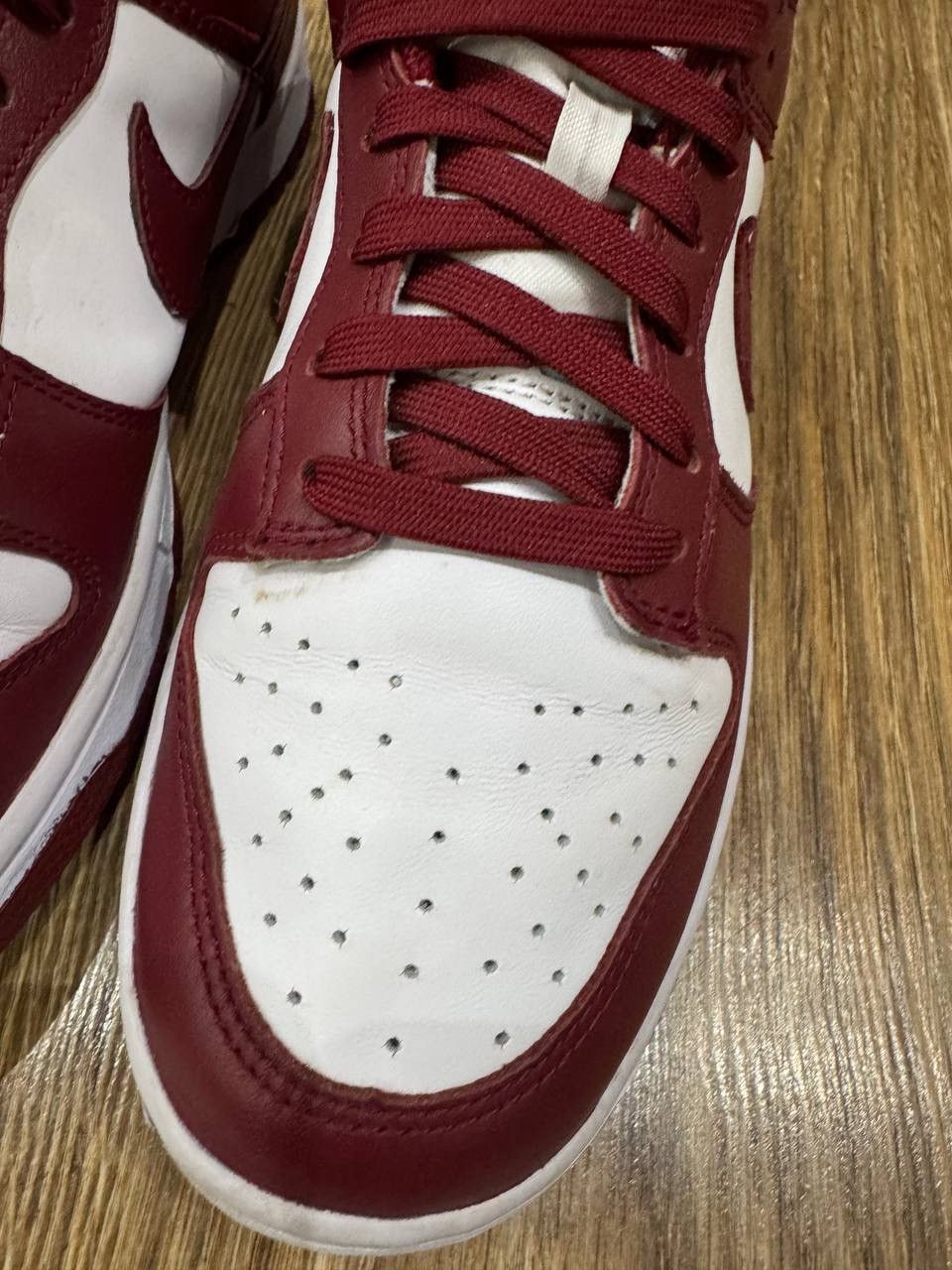 Nike Nike Dunk Low Retro Team Red Size US 7.5 / EU 40-41 - 6 Thumbnail