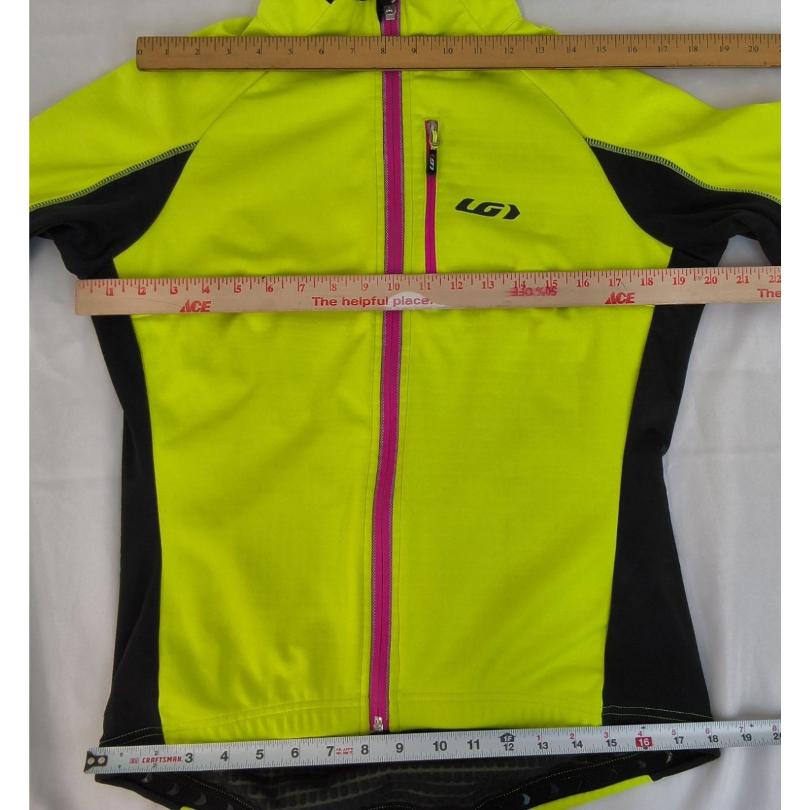 Other Louis Garneau Cycling Jacket Women's L Neon Yellow Hi-vis Size L / US 10 / IT 46 - 13 Thumbnail