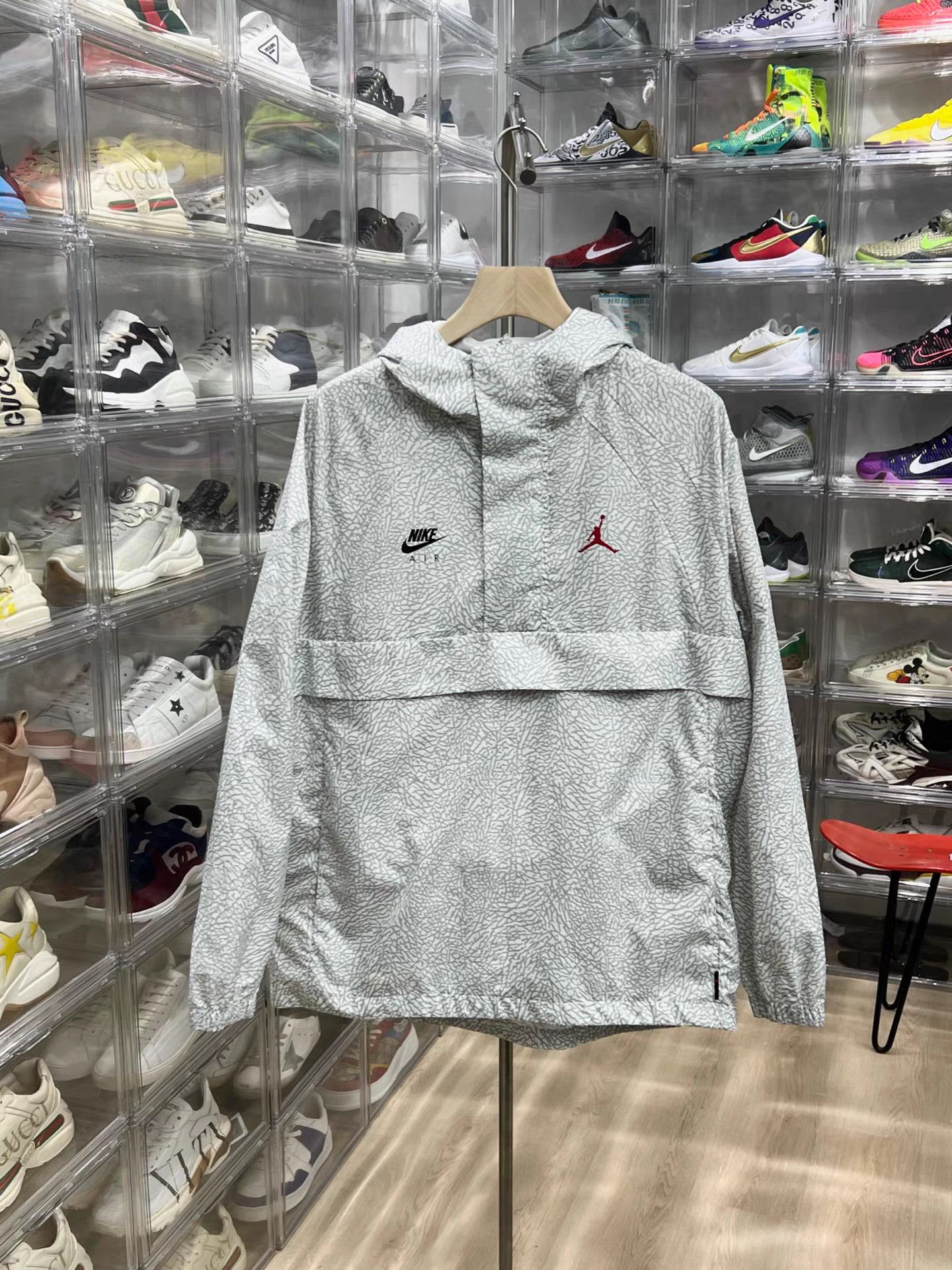Jordan Brand JORDAN Hooded Half-Zip Sweatshirt K15 Size US M / EU 48-50 / 2 - 1 Thumbnail
