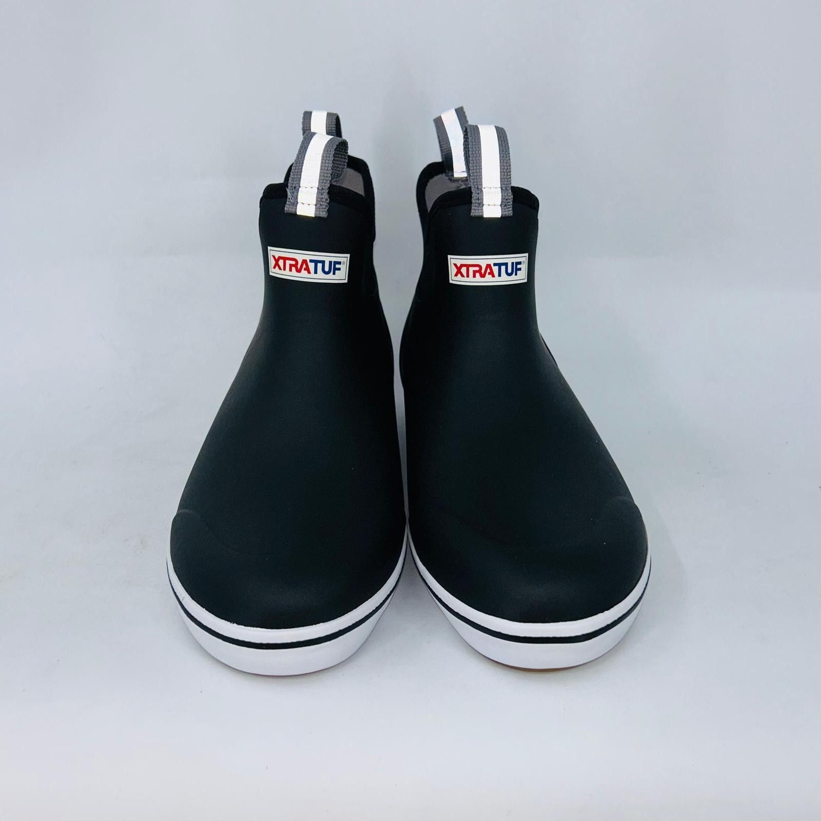 Other XTRATUF MENS BLACK/WHITE WATERPROOF ANKLE DECK BOOTS SIZE 9 Size US 9 / EU 42 - 2 Thumbnail
