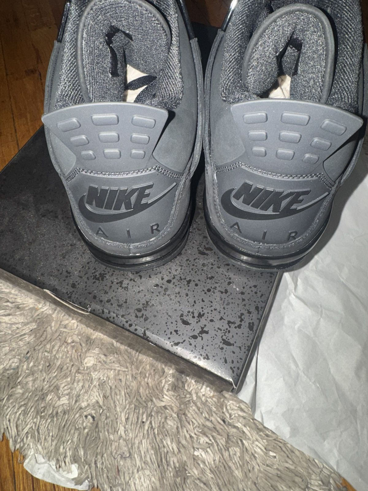 Jordan Brand Jordan 4 black Cats (2025) Size US 13 / EU 46 - 4 Thumbnail
