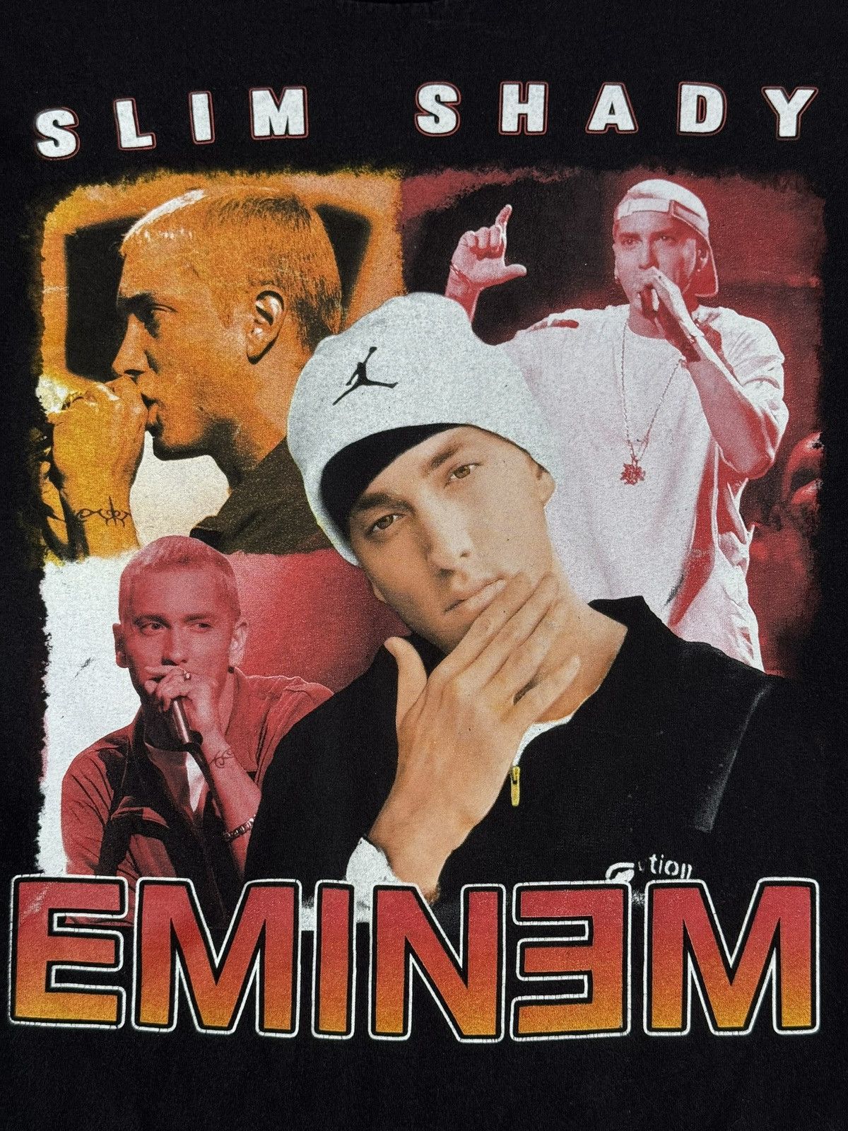 Eminem Vintage Style Eminem Rap Tee Large Black Size US L / EU 52-54 / 3 - 6 Thumbnail