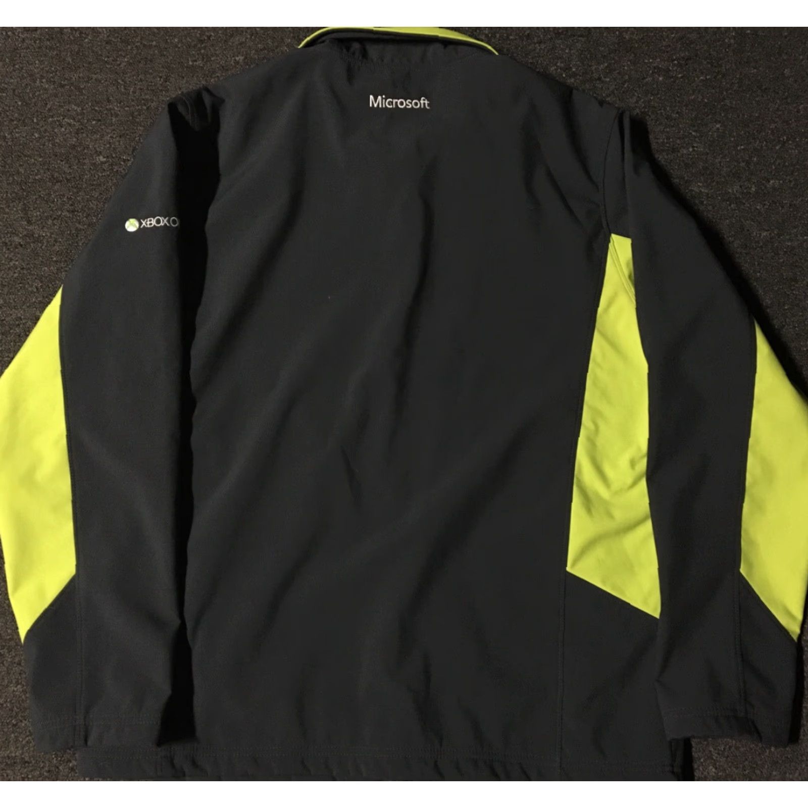Vintage VINTAGE Microsoft Xbox One Promo Jacket L Men Track Jacket Gray Blue Pattern Striped 90s Grunge Hip Hop Television Video Game Size US L / EU 52-54 / 3 - 3 Thumbnail