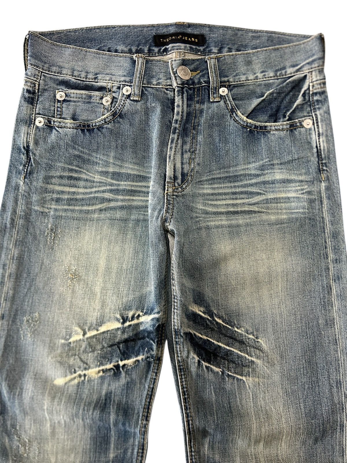Designer × If Six Was Nine × Japanese Brand Vintage Theoria Rare Thunder Designs Rusty Japan Jeans Size US 30 / EU 46 - 3 Thumbnail
