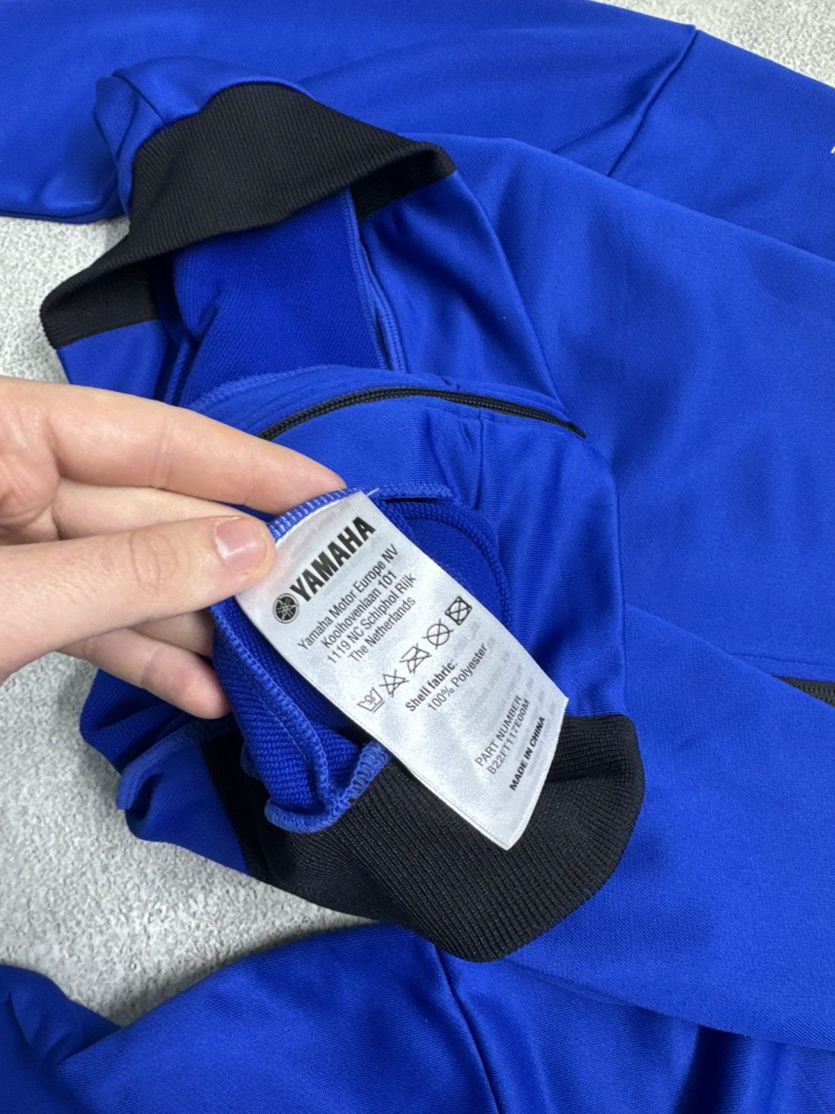 Yamaha Vintage Y2k Yamaha💙 Factory Racing Print Zip Sweatshirt Size US M / EU 48-50 / 2 - 10 Thumbnail