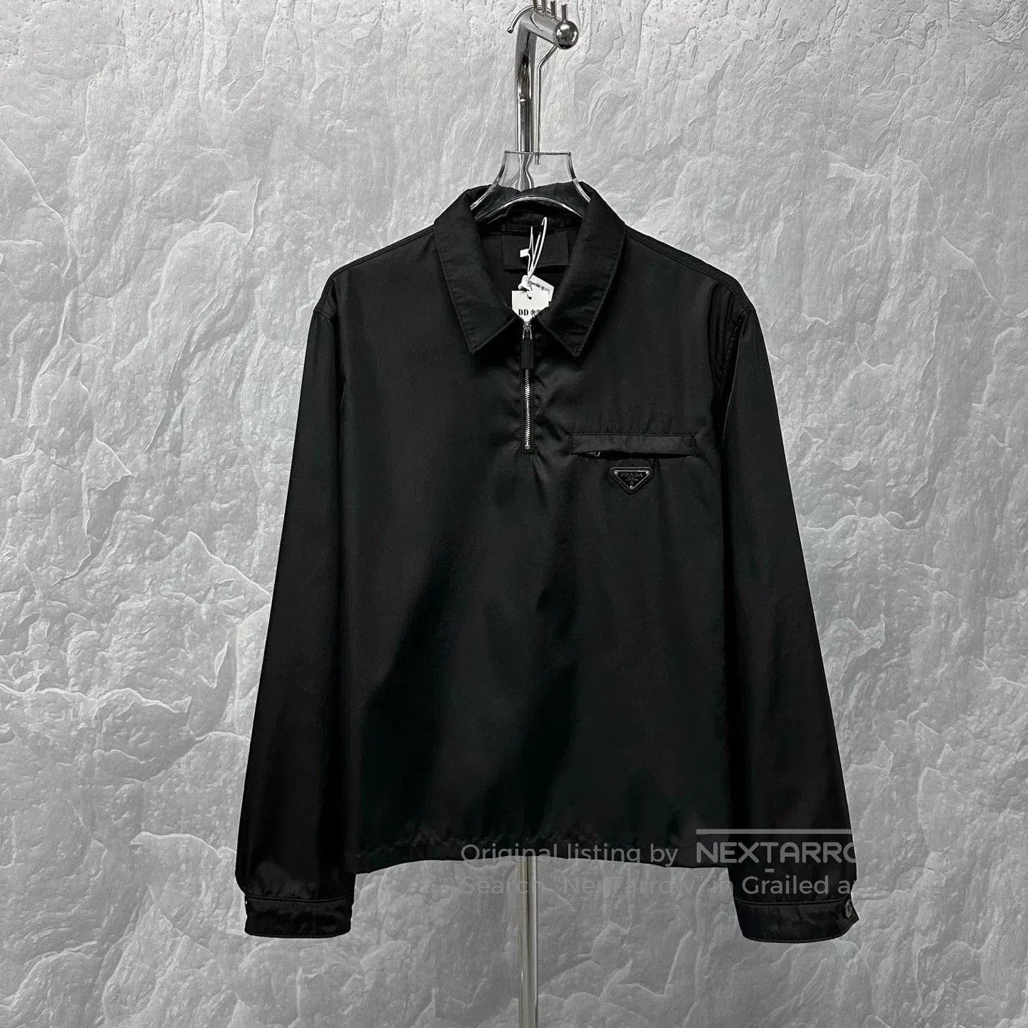 Prada prada half-zip long sleeve shirt. Size US L / EU 52-54 / 3 - 1 Thumbnail