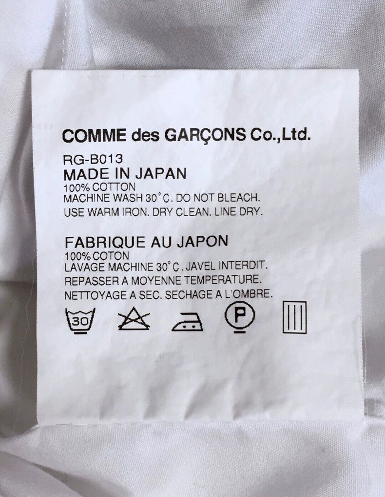 Comme des Garcons Comme Des Garcons Striped sleeve panel shirt Size M / US 6-8 / IT 42-44 - 7 Thumbnail
