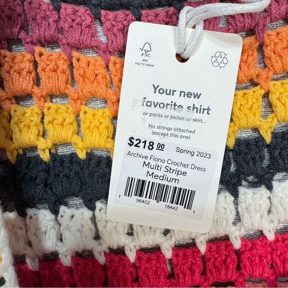Marine Layer NWT New $218 Marine Layer Fiona Crochet Dress Size M Size M / US 6-8 / IT 42-44 - 7 Thumbnail