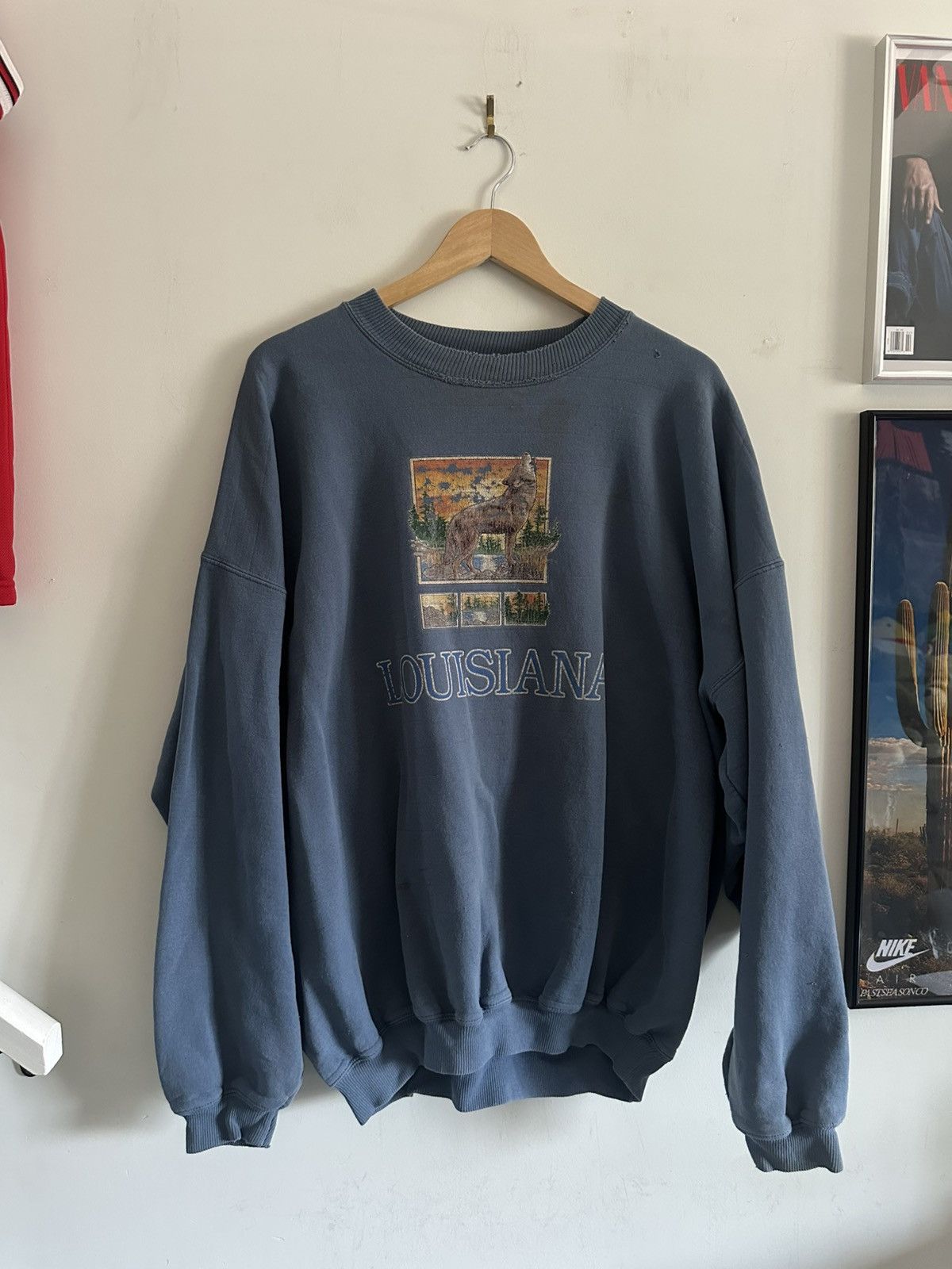 Vintage Louisiana Vintage Crewneck Size US XXL / EU 58 / 5 - 1 Thumbnail