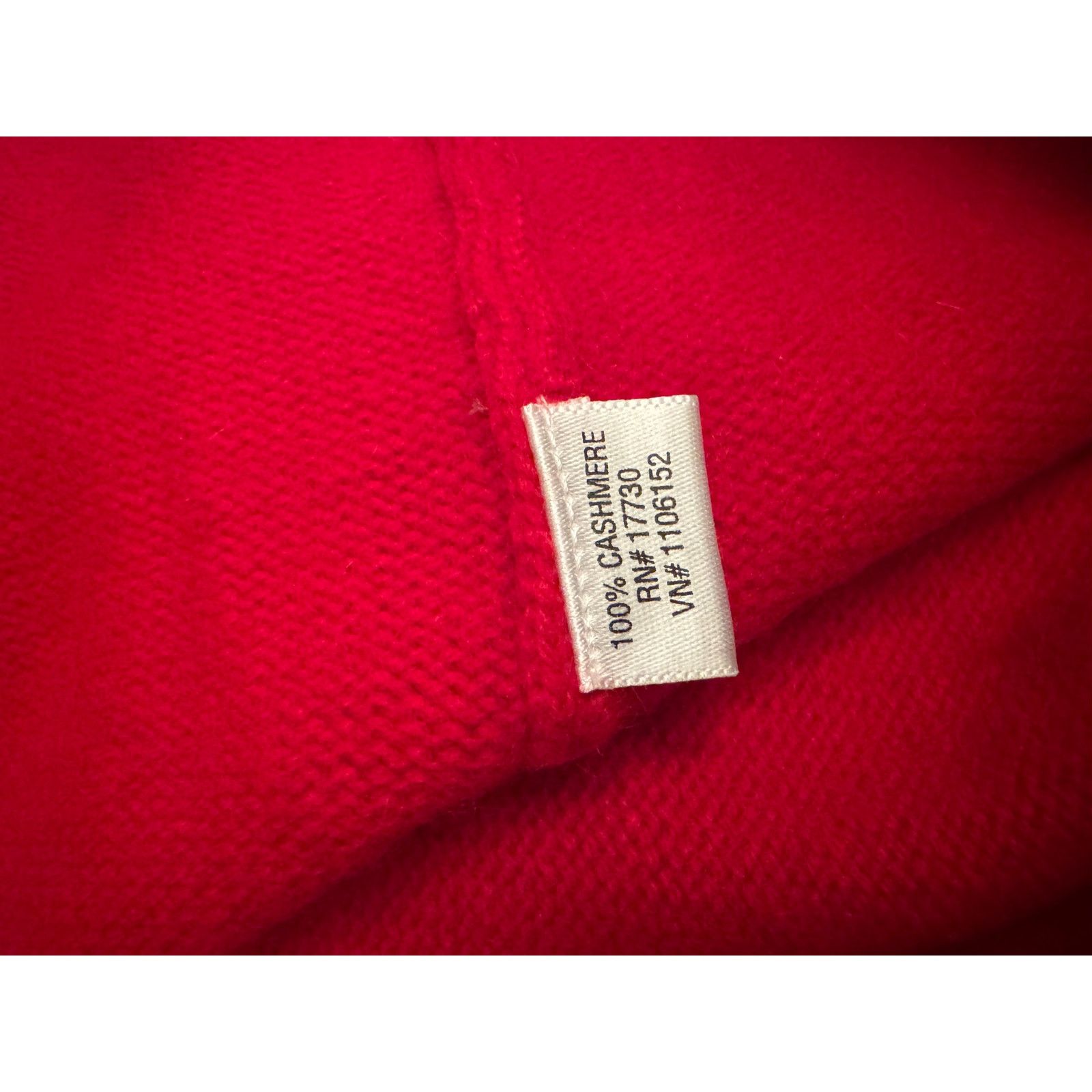 Target Basics Target Limited Red 100% Cashmere Sweater Sz L Thick Size US L / EU 52-54 / 3 - 4 Thumbnail