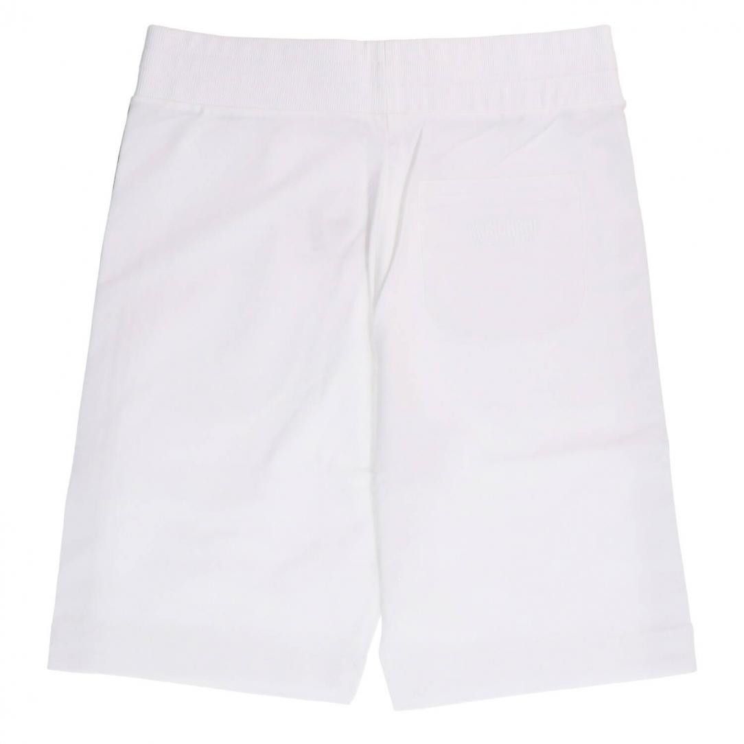 Moschino o1y0225 Logo Short in White Size US 28 / EU 44 - 2 Thumbnail