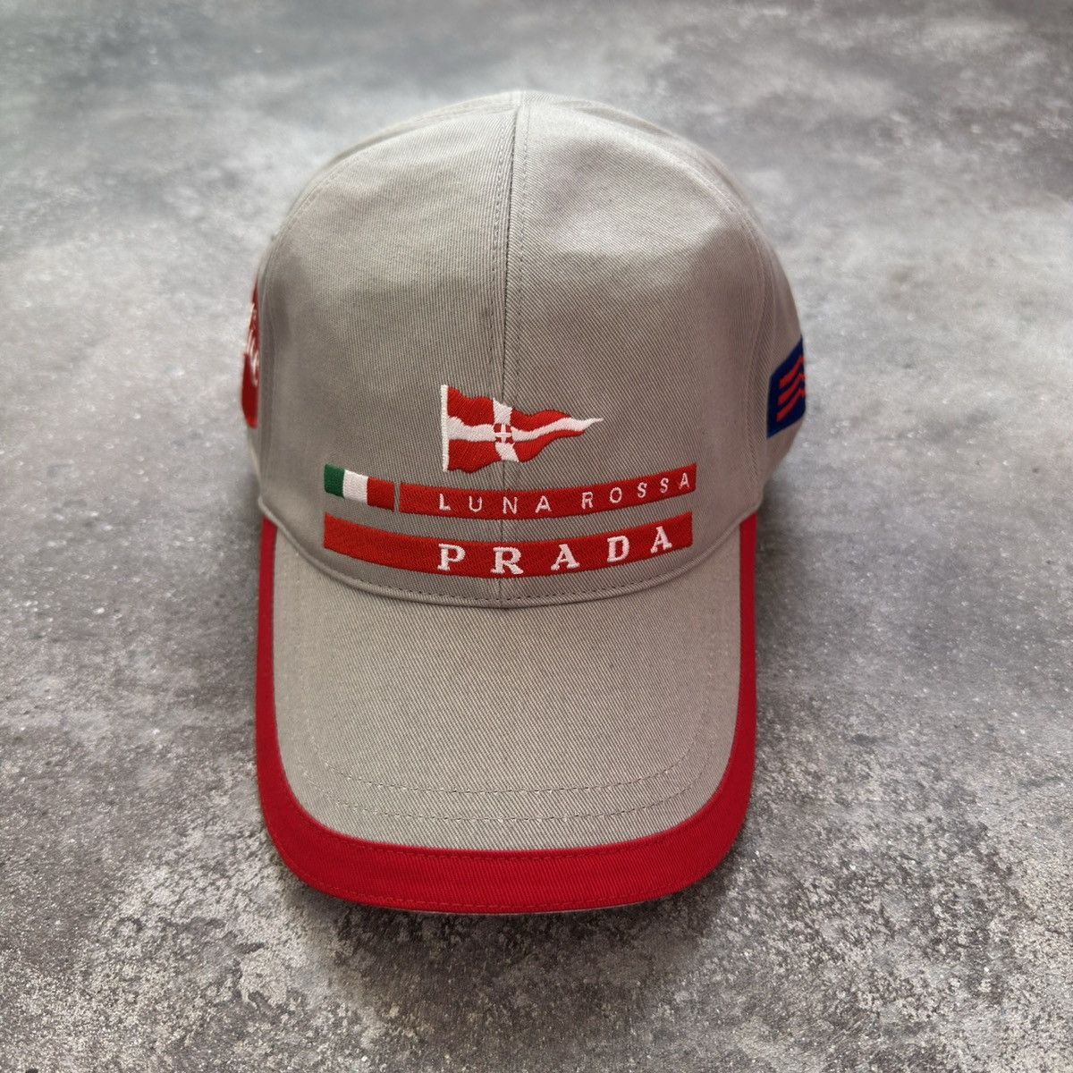 Prada × Vintage PRADA LUNA ROSSA CAP Size ONE SIZE - 2 Thumbnail