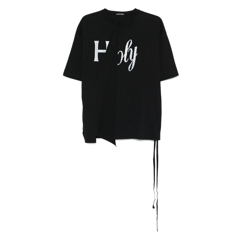 Ann Demeulemeester BLACK T-Shirts & Vests - T-Shirts