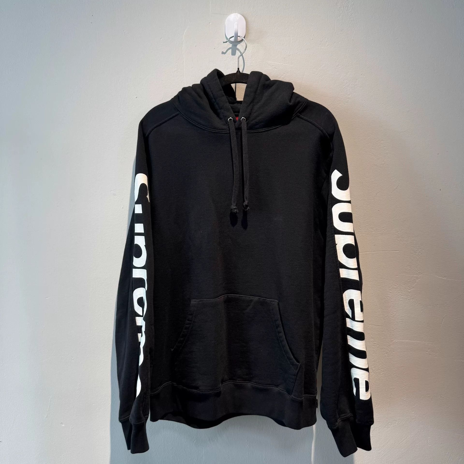 Supreme Black Hoodie for Sale