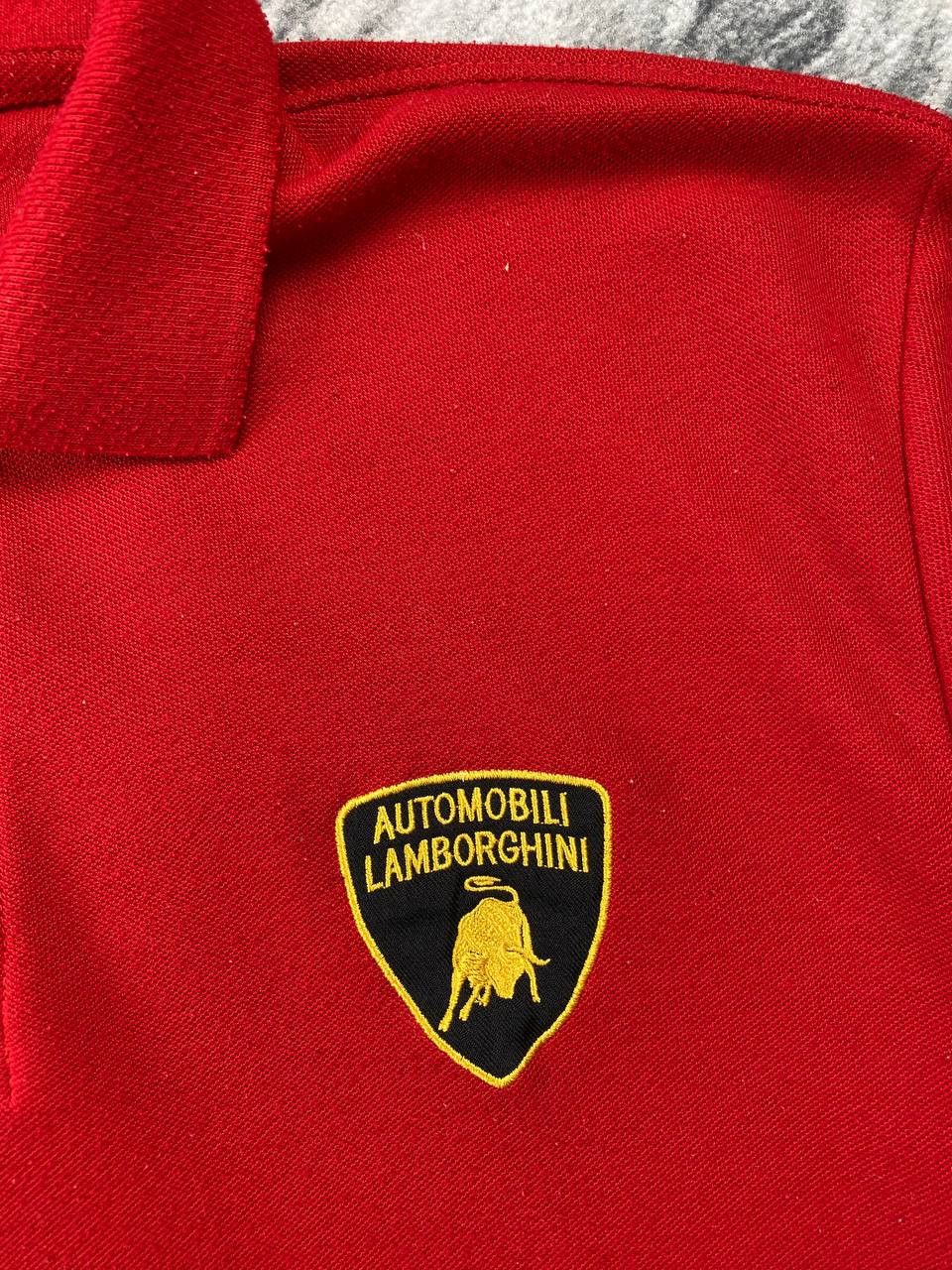 Lamborghini Automobili Lamborghini Big Logo Polo Shirt Size US XL / EU 56 / 4 - 8 Thumbnail