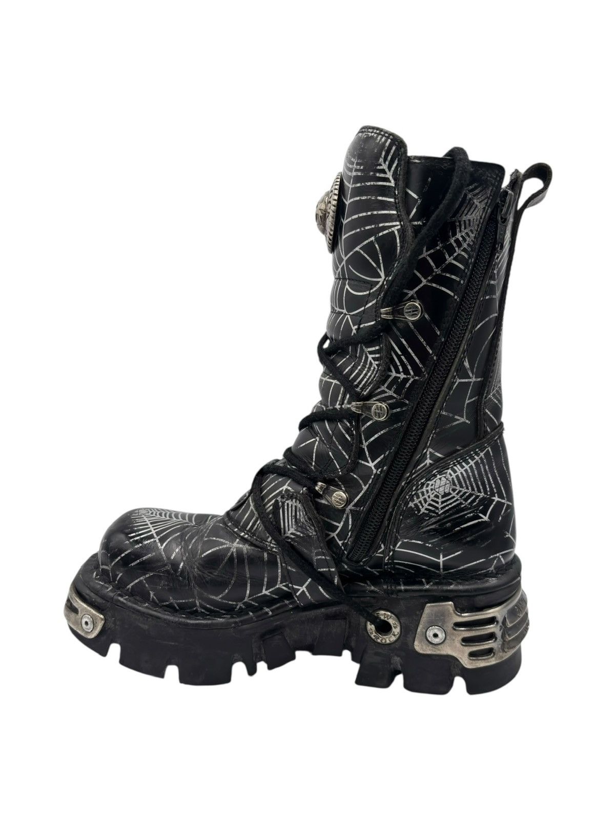 New Rock Vintage New Rock cobweb reactor boots Size 36 Size US 6 / IT 36 - 5 Thumbnail
