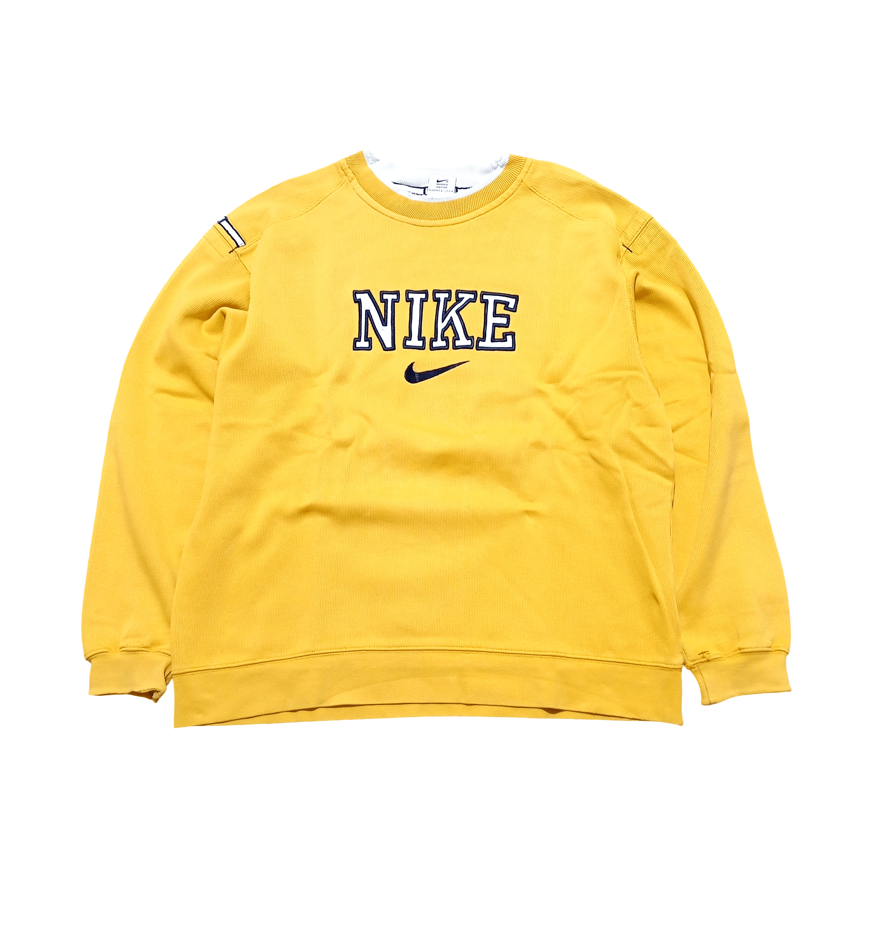 Nike 🔥Vintage🔥Nike Boxy Travis Scott Vibe Disstresed Sweatshirt Size US M / EU 48-50 / 2 - 1 Thumbnail